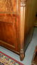 Outstanding, antique, marble top, French sideboard with - 6