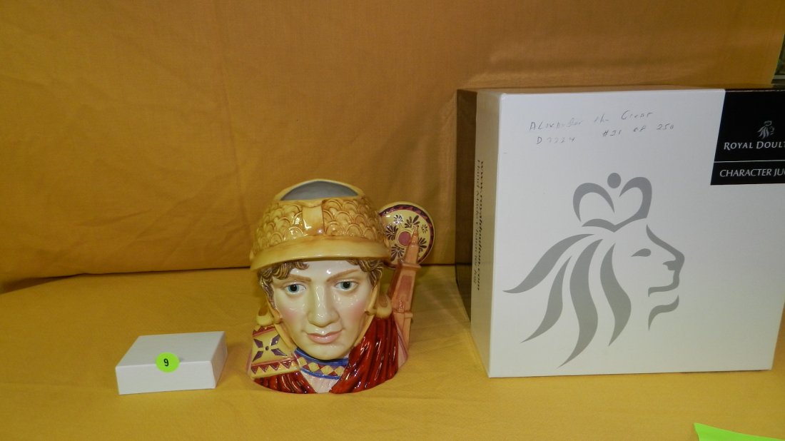 Wonderful! Royal Doulton large character jug "Alexander (1 of 6)