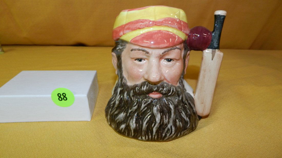 Nice Royal Doulton small character jug "The Champion (1 of 6)