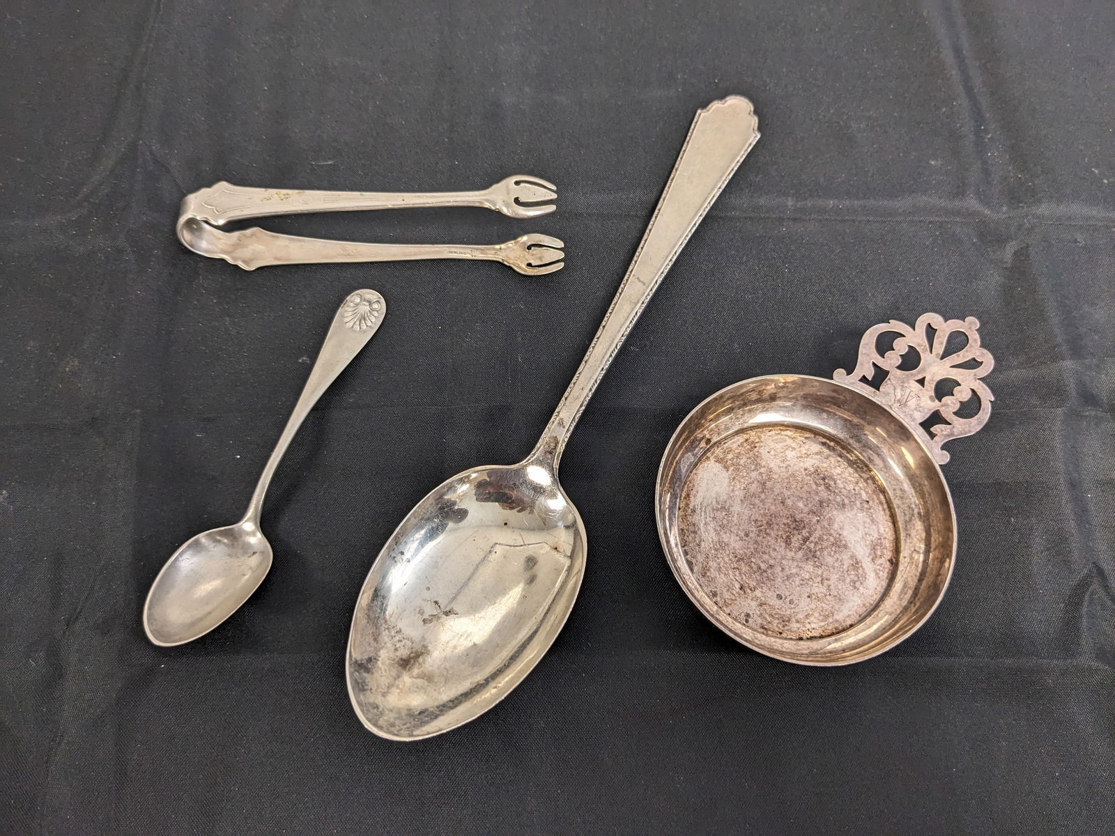 Sterling Silver 4 Pieces Auction Sterling Silver 4 Pieces Auction