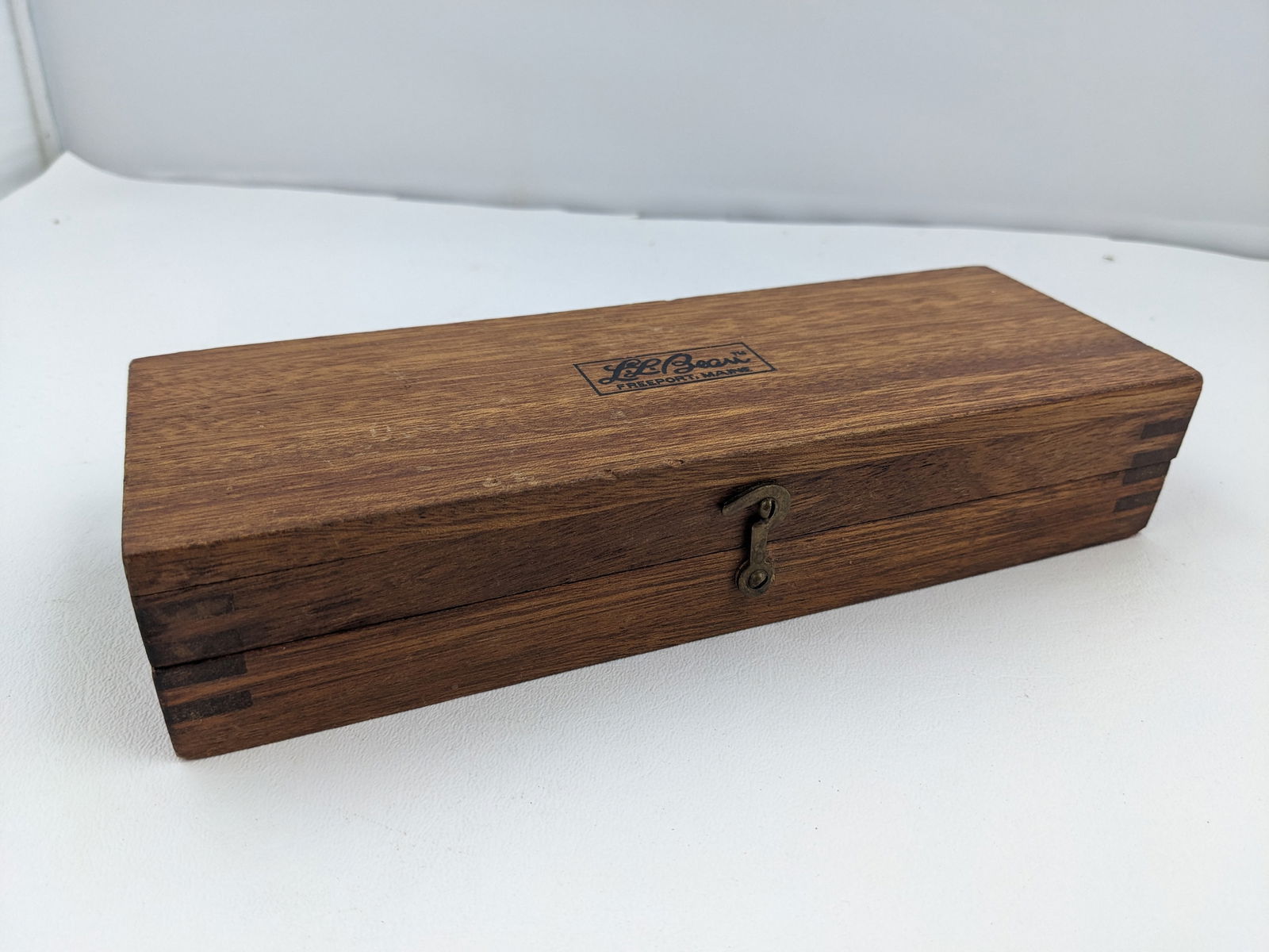 L.L. Bean Knife Sharpener in Wooden Box (1 of 6)