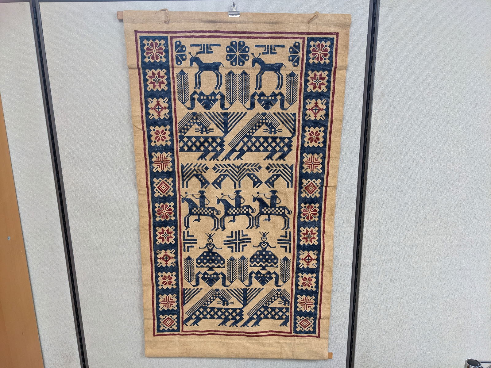 Scandinavian Folk Art Tapestry (1 of 4)