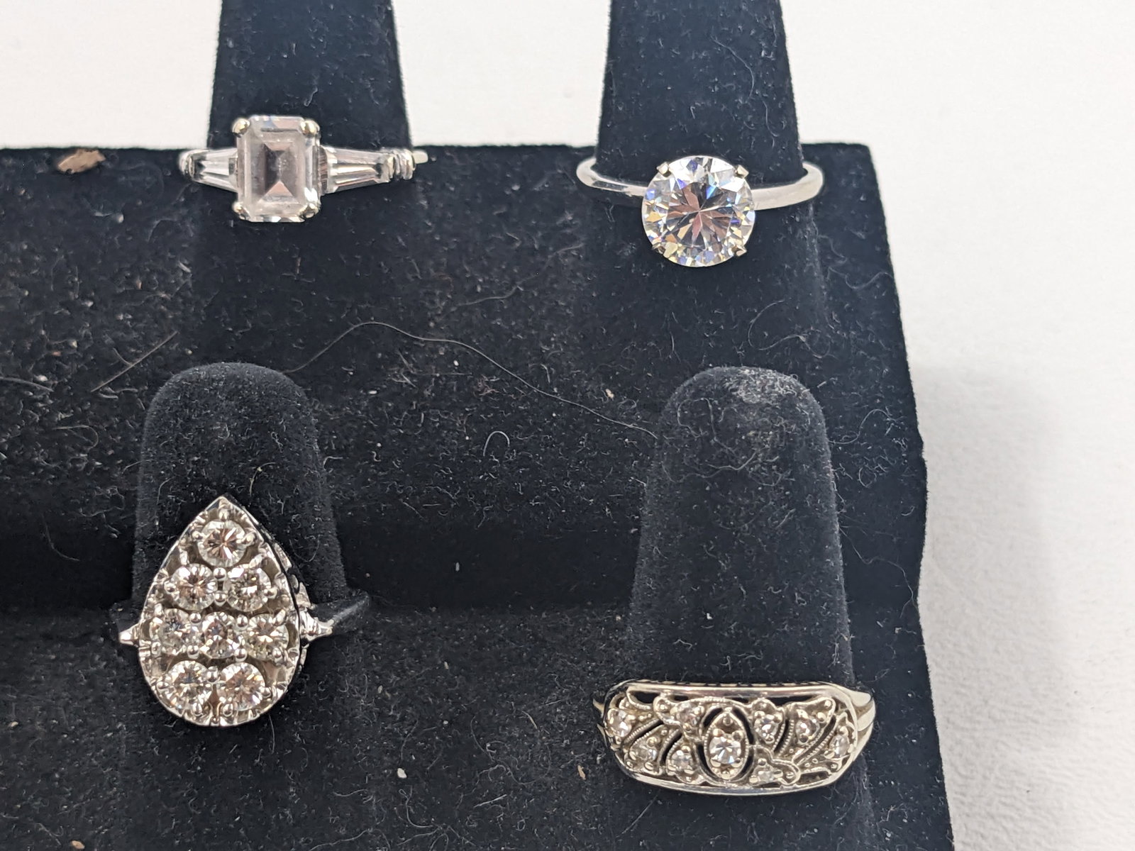 White Gold and CZ rings (1 of 14)