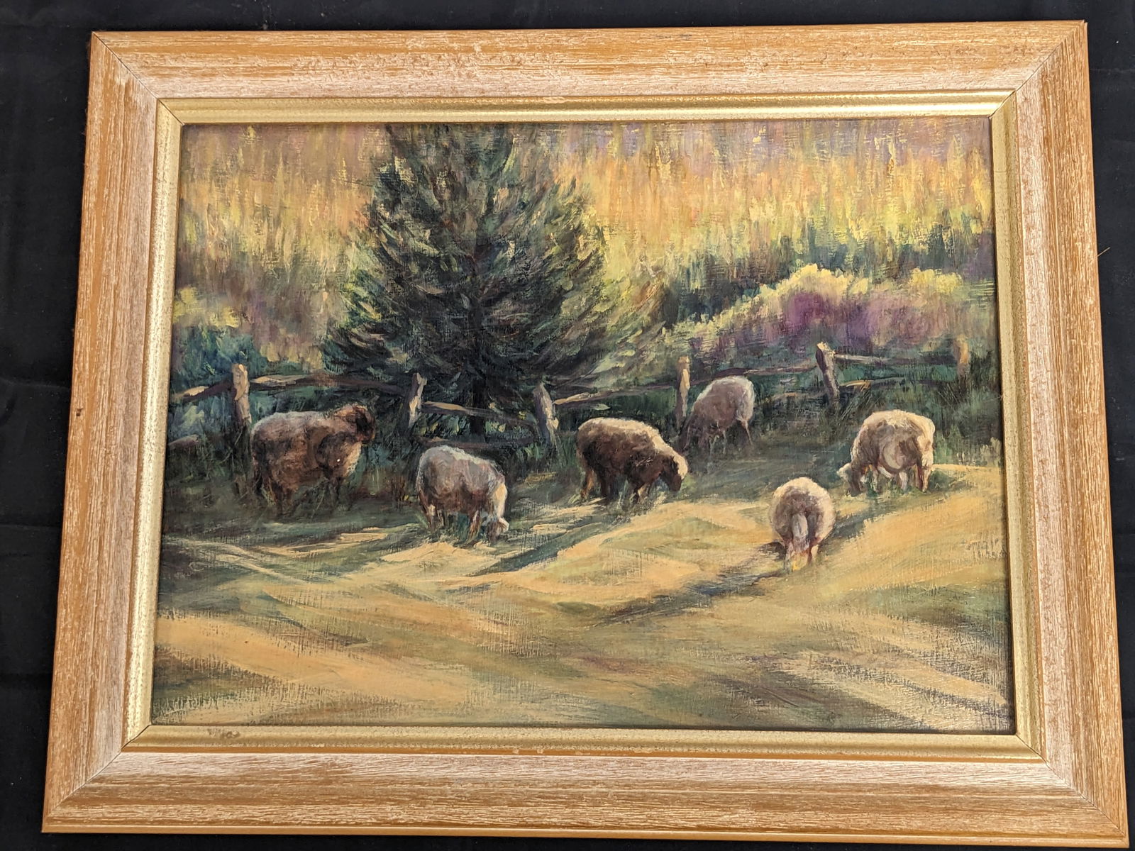 Lois Van Cleef Painting The Sheep (1 of 6)