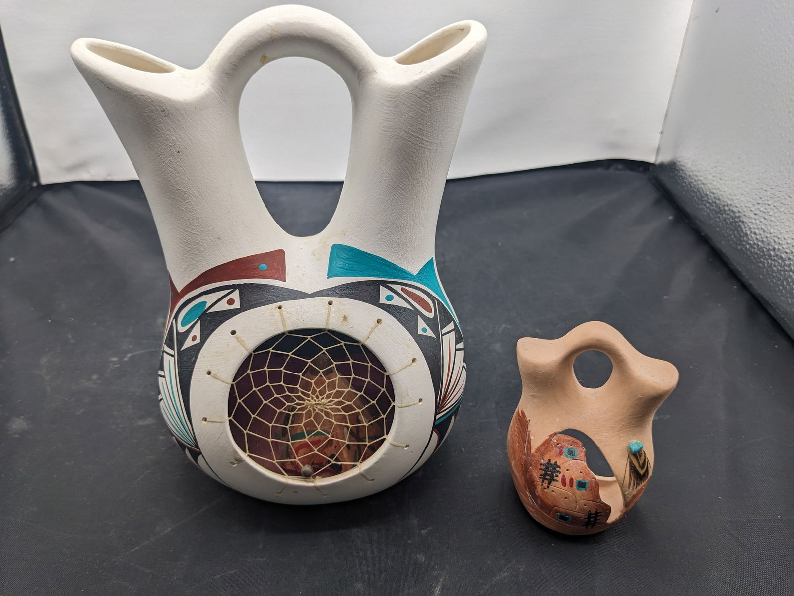Acoma pottery Wedding Vases (1 of 9)