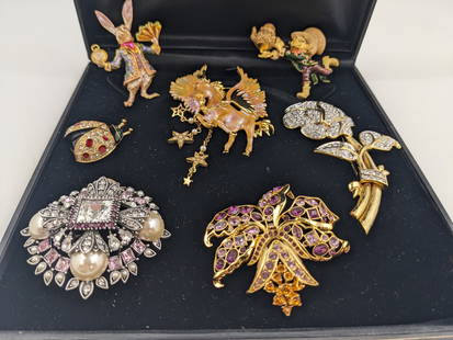 Nolan Miller and Kirks Folly Brooches: Nolan Miller and Kirks Folly Brooches 7