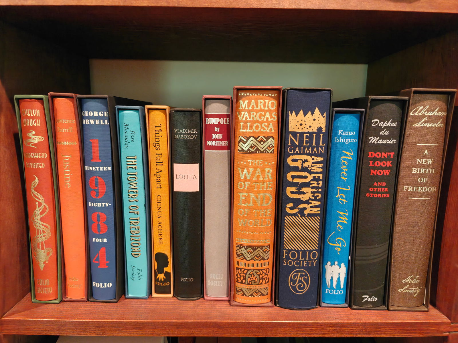 Folio Society Literature Books shelf One - 12 books (1 of 8)