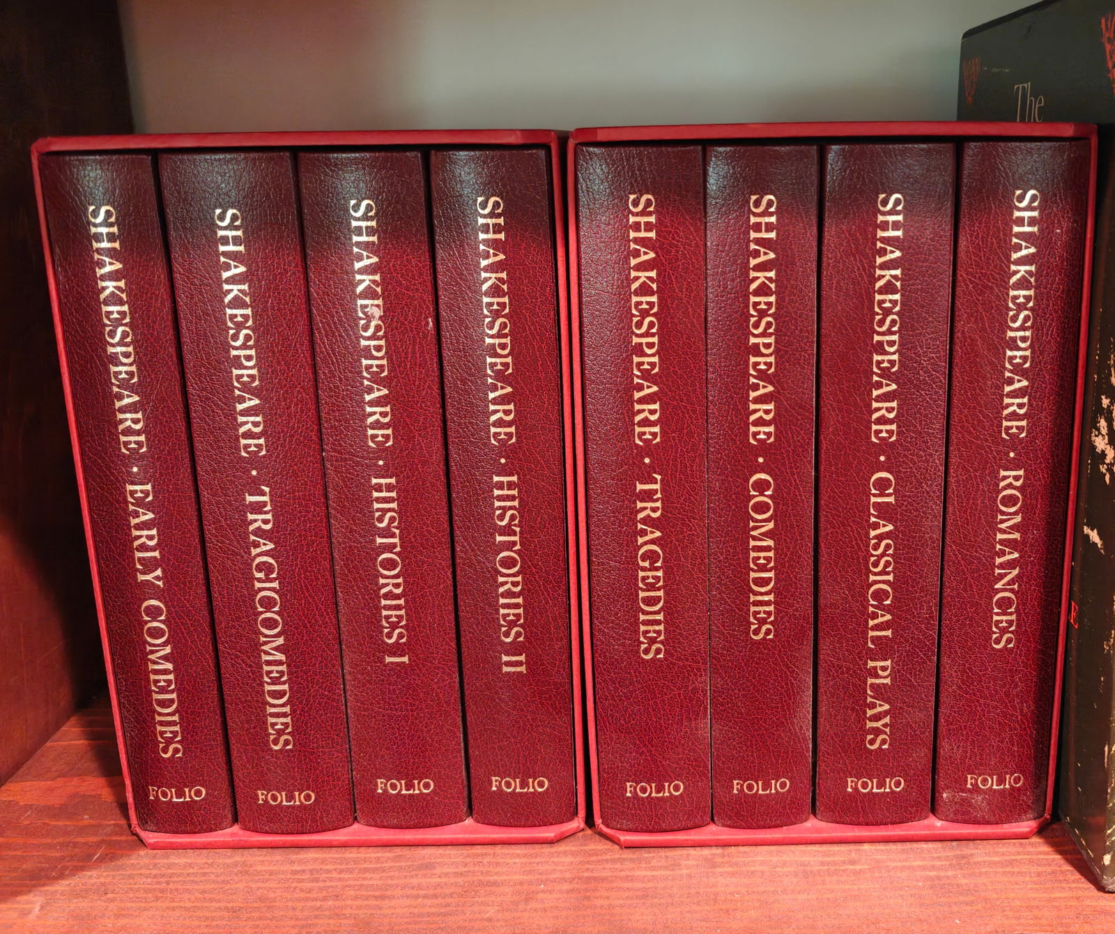 Folio Society Shakespeare set of 8 (1 of 6)