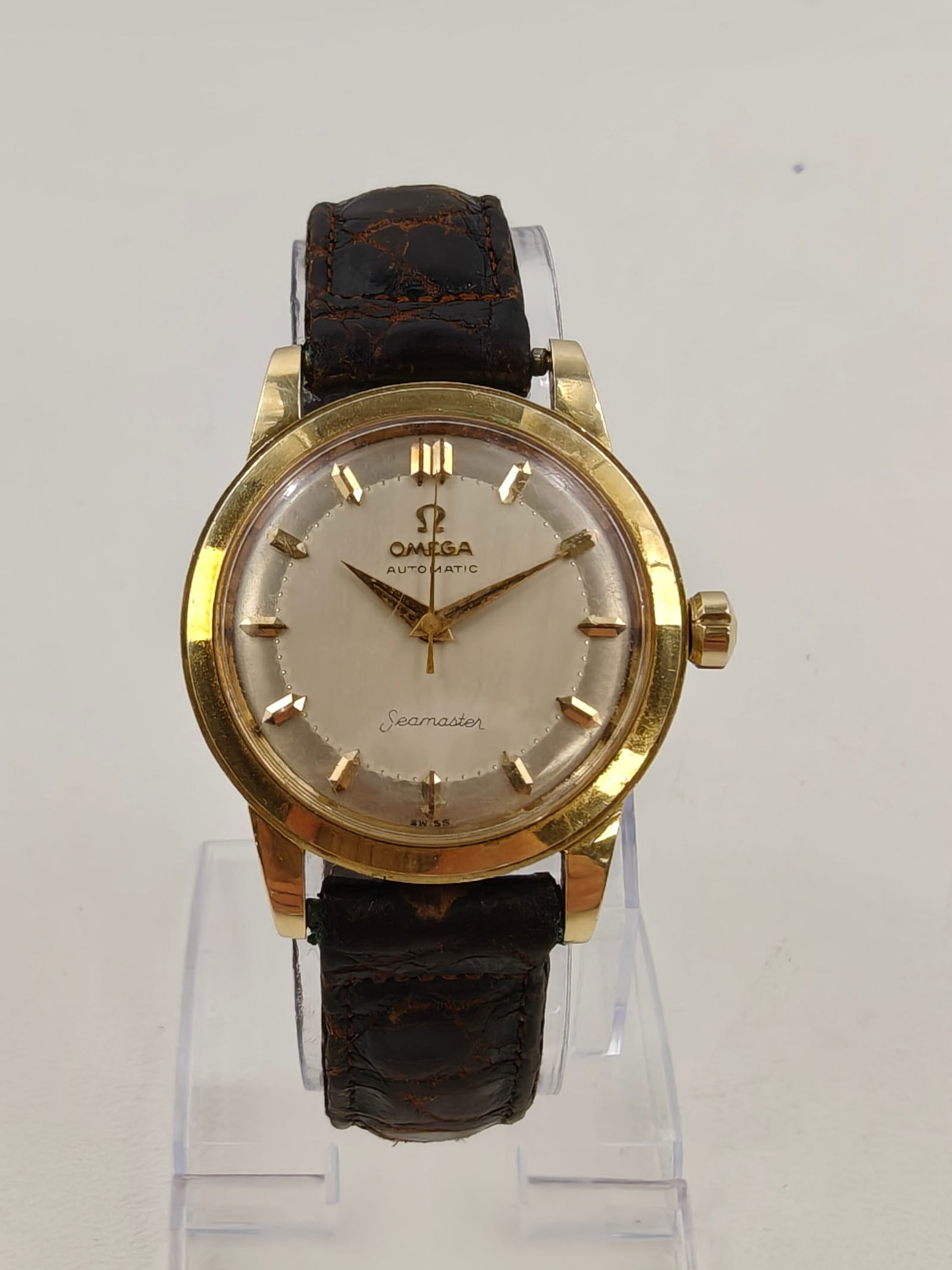 1956-57 Omega Seamaster 14KT Gold  Watch (1 of 16)