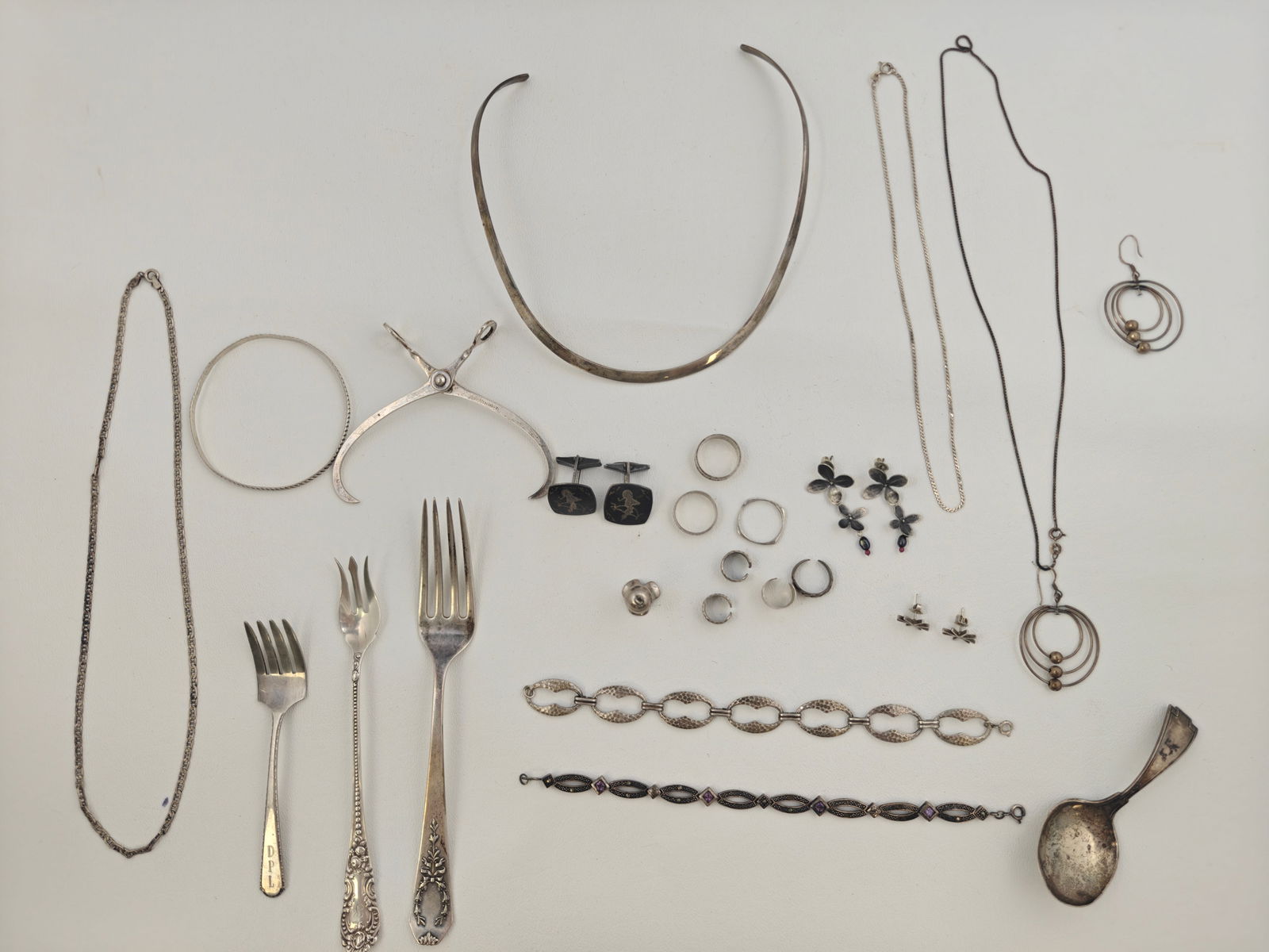 Sterling Scrap Lot 217 g (1 of 11)