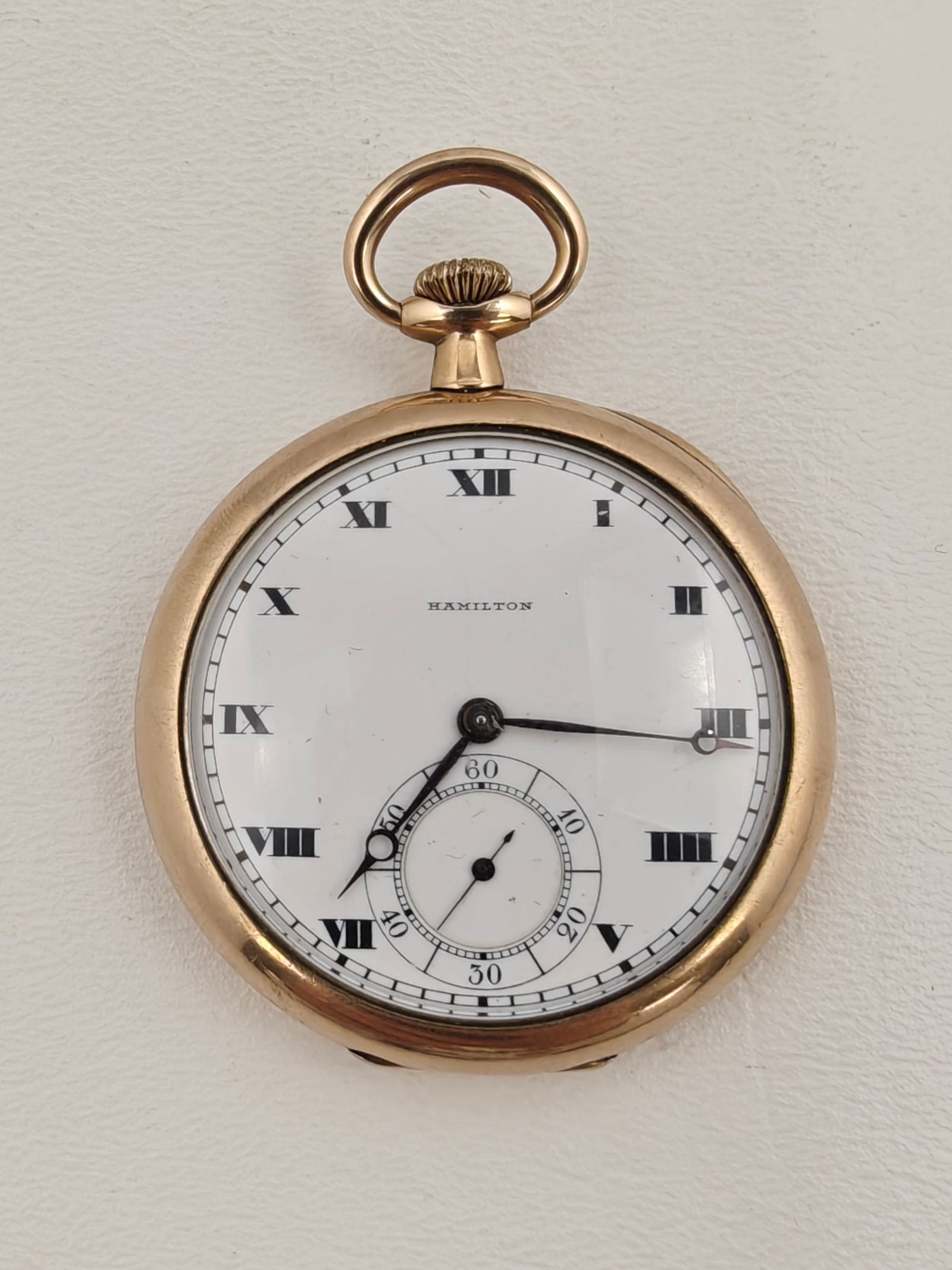 Hamilton 17 Jewel Gold Filled Pocket Watch (1 of 5)