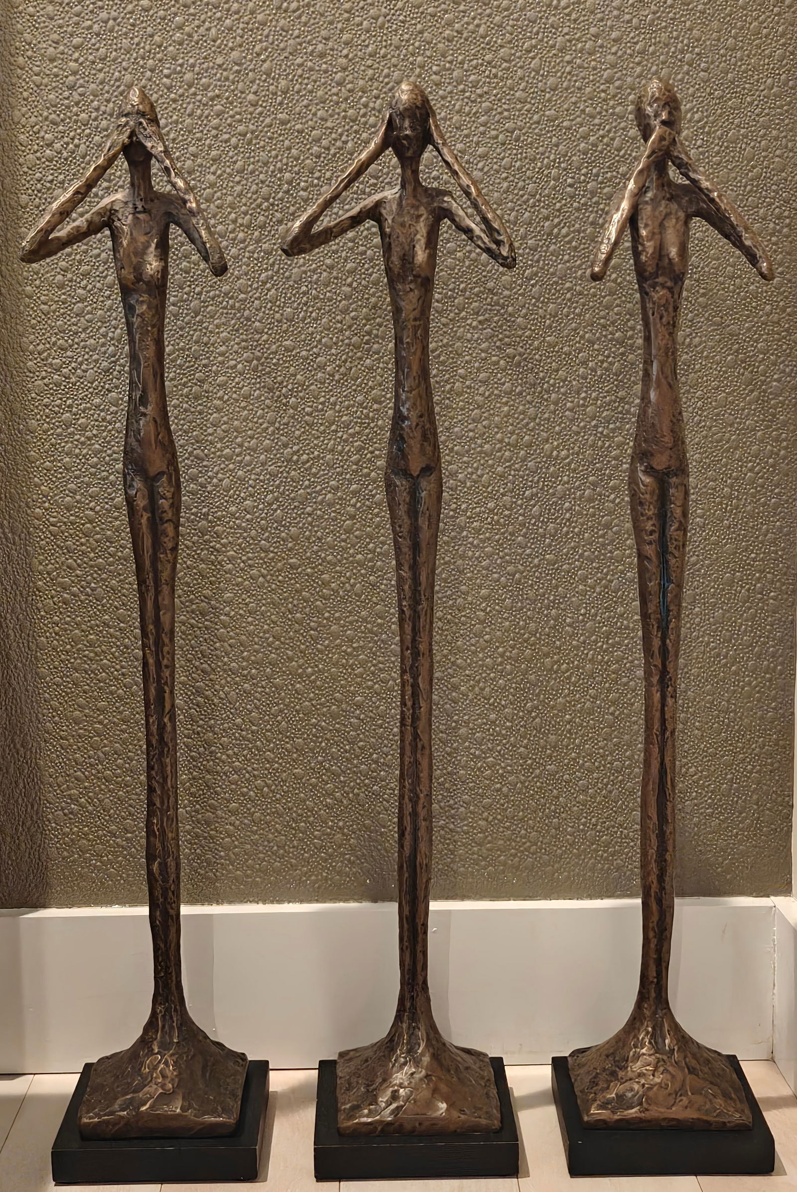 Set of Three Raymond Waites for Phillips Collection Sculptures (1 of 7)