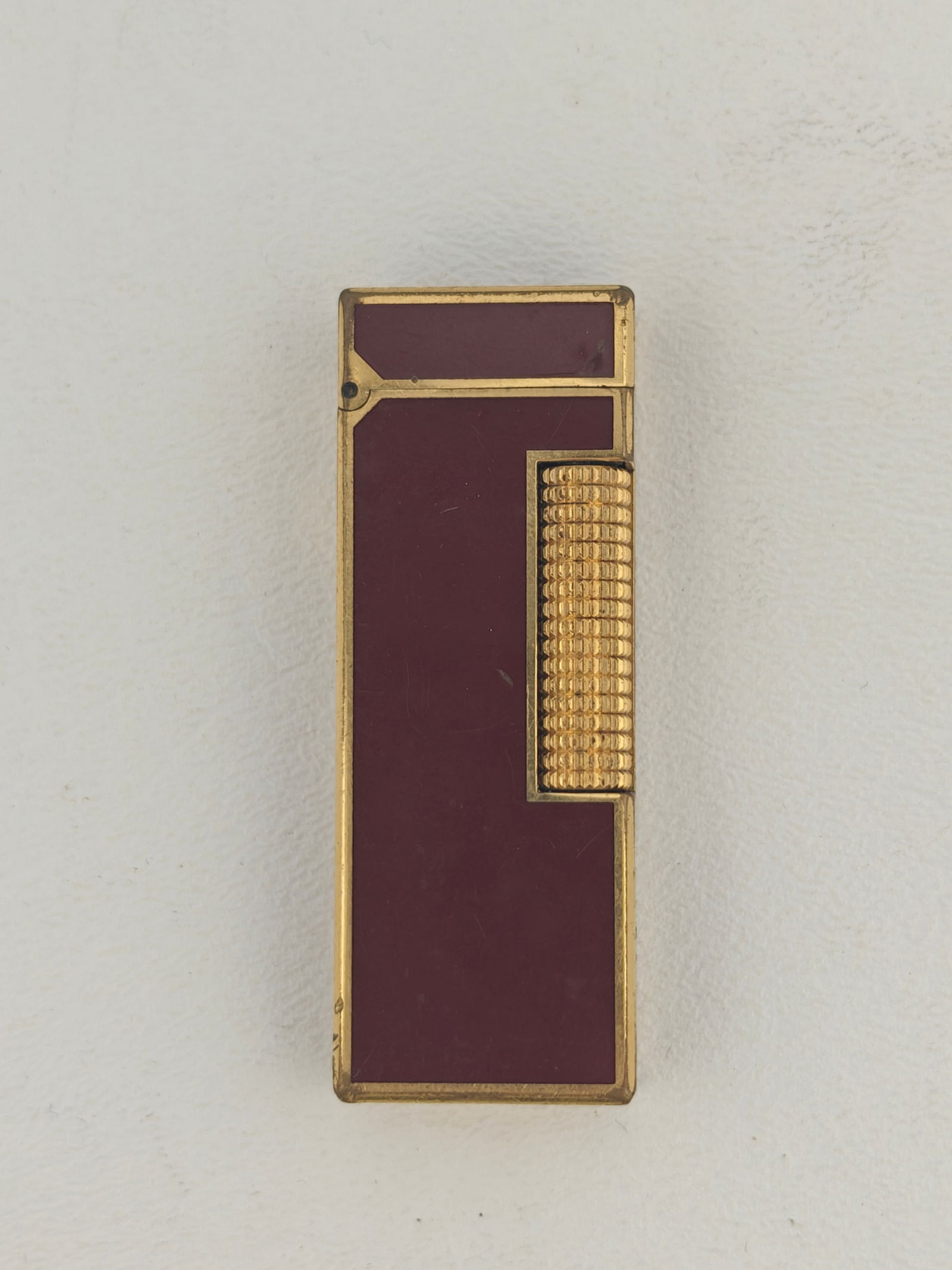 Vintage Dunhill Enamel & Gold-Plated Lighter – Swiss Made (1 of 6)
