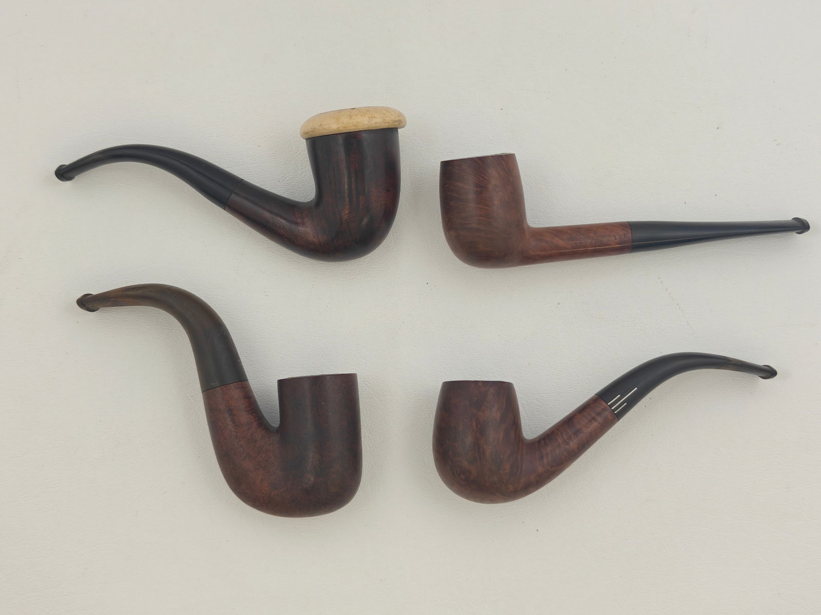 Four Mid-Century Briar Pipes – Barling, Saybrooke, Oom Paul, Big Ben Calabash (1 of 13)
