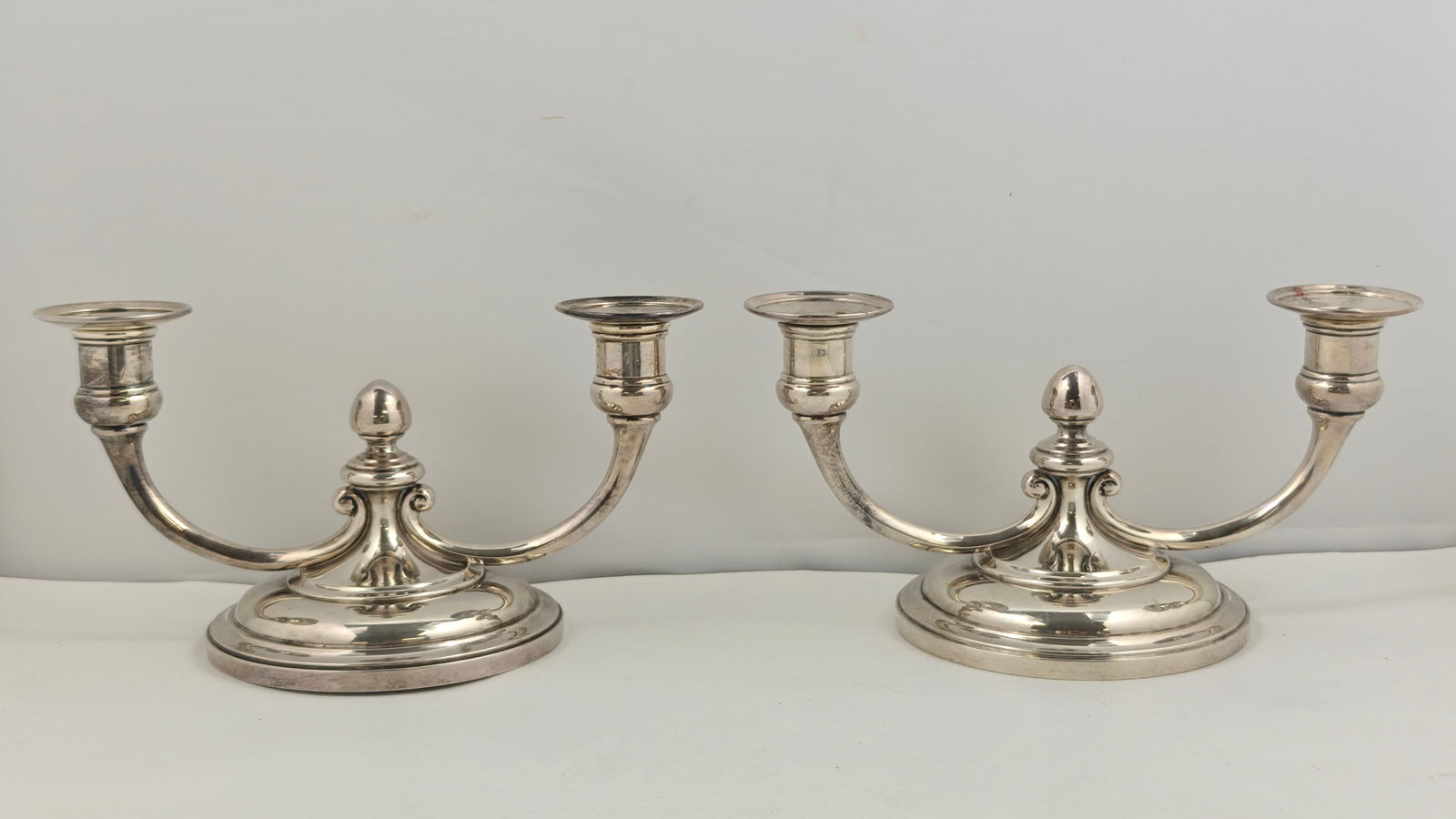 Pair of Tiffany & Co. Sterling Silver Candelabras (1 of 9)