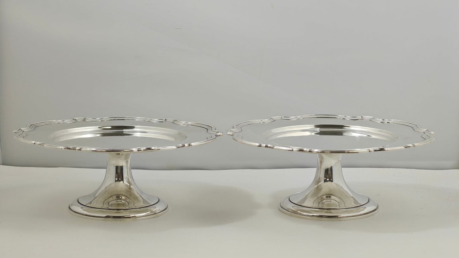 Tiffany & Co. Sterling Silver Footed Compote Pair (1 of 7)