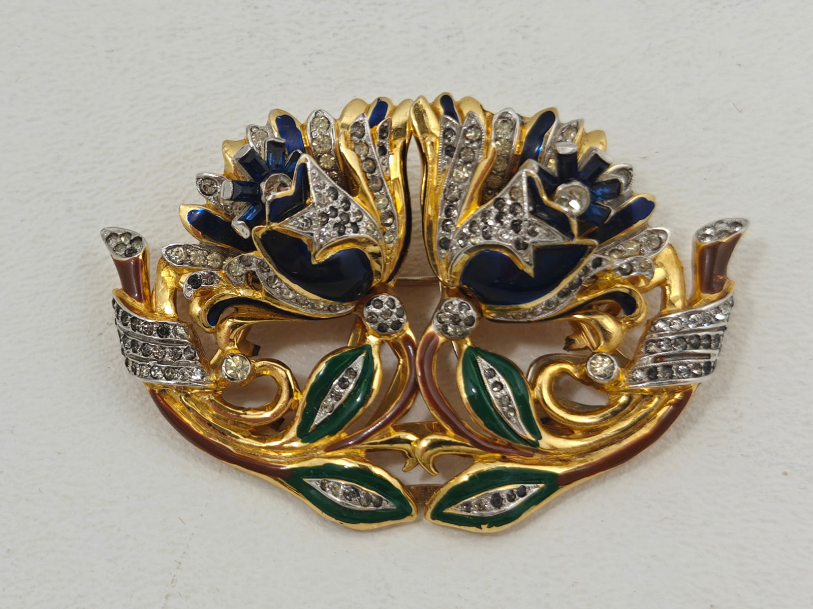 Vintage Coro Duette Trembler Brooch (1 of 4)