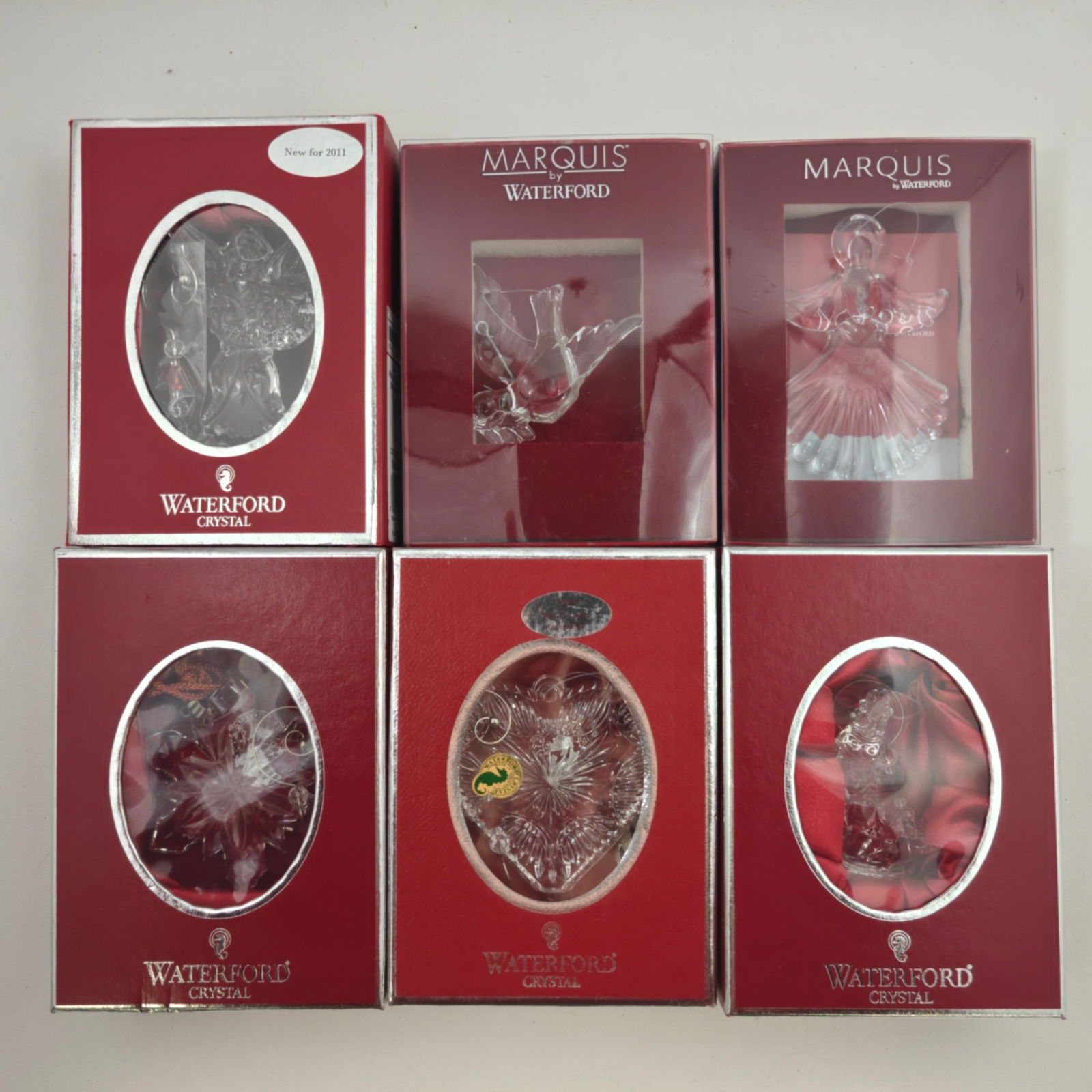 Waterford Crystal Ornaments – Lot of 6 (1 of 13)