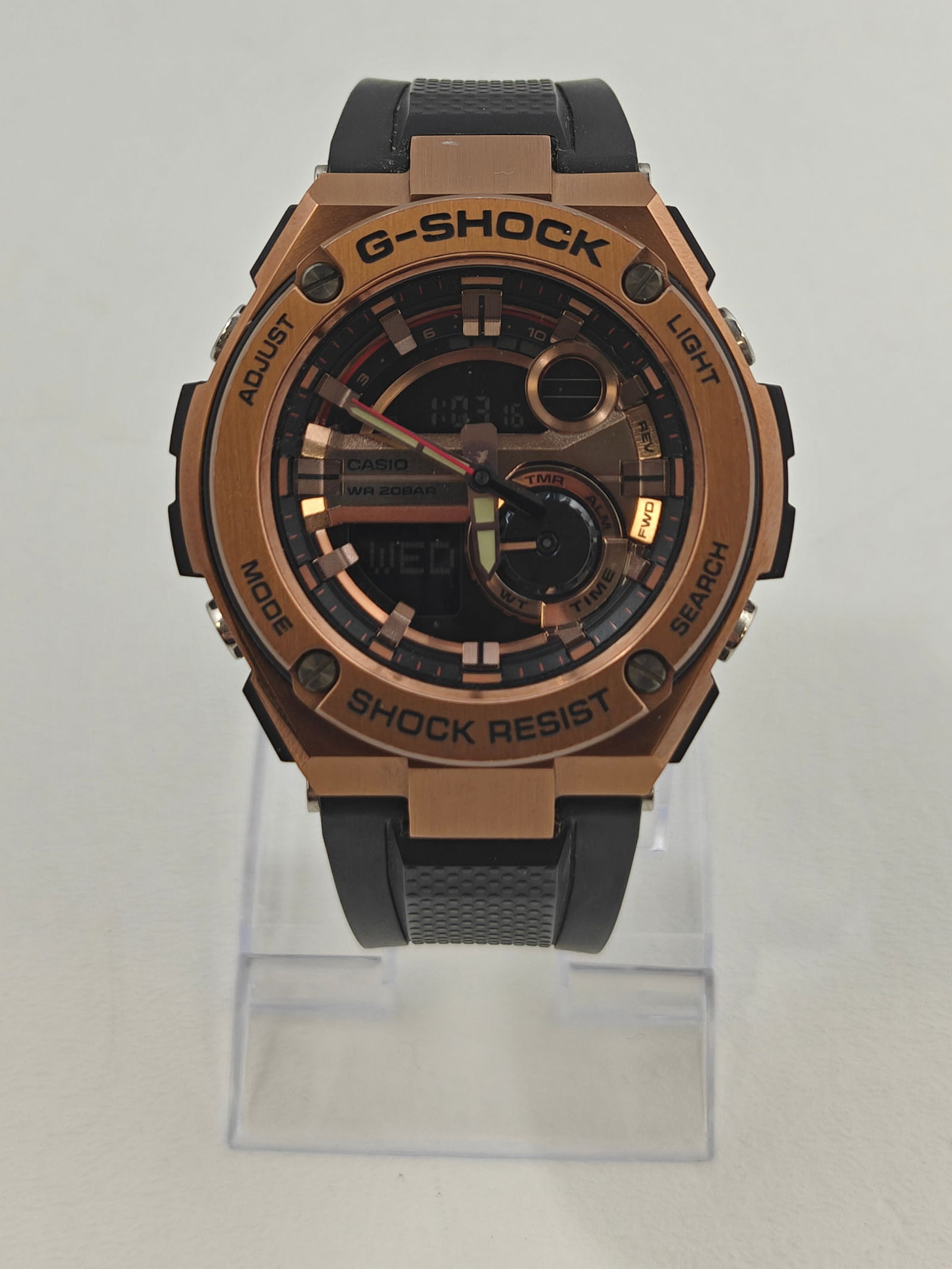 Casio G-Shock G-Steel GST-S110MC-1A9 Solar Bronze Tone Watch 5445 (1 of 6)