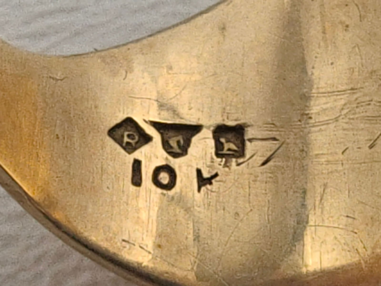 10K Gold Signet Ring - 5