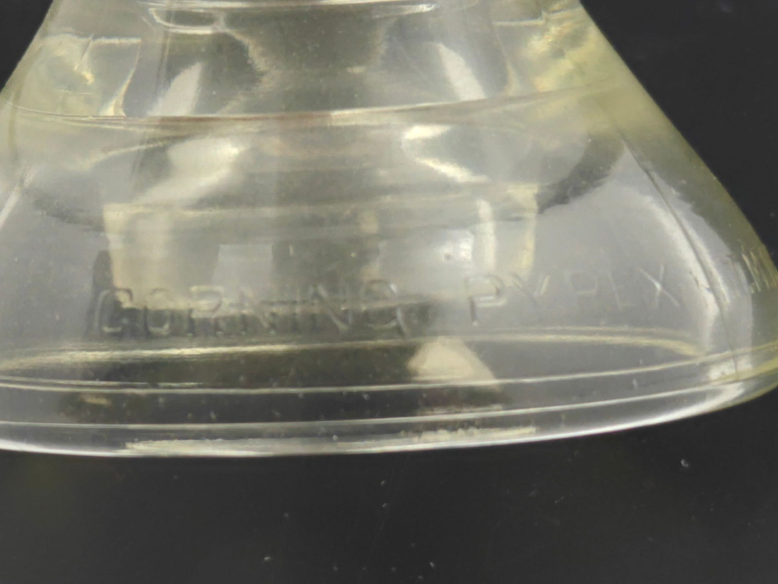 Pyrex Clear Glass Insulator, Large Size - 3