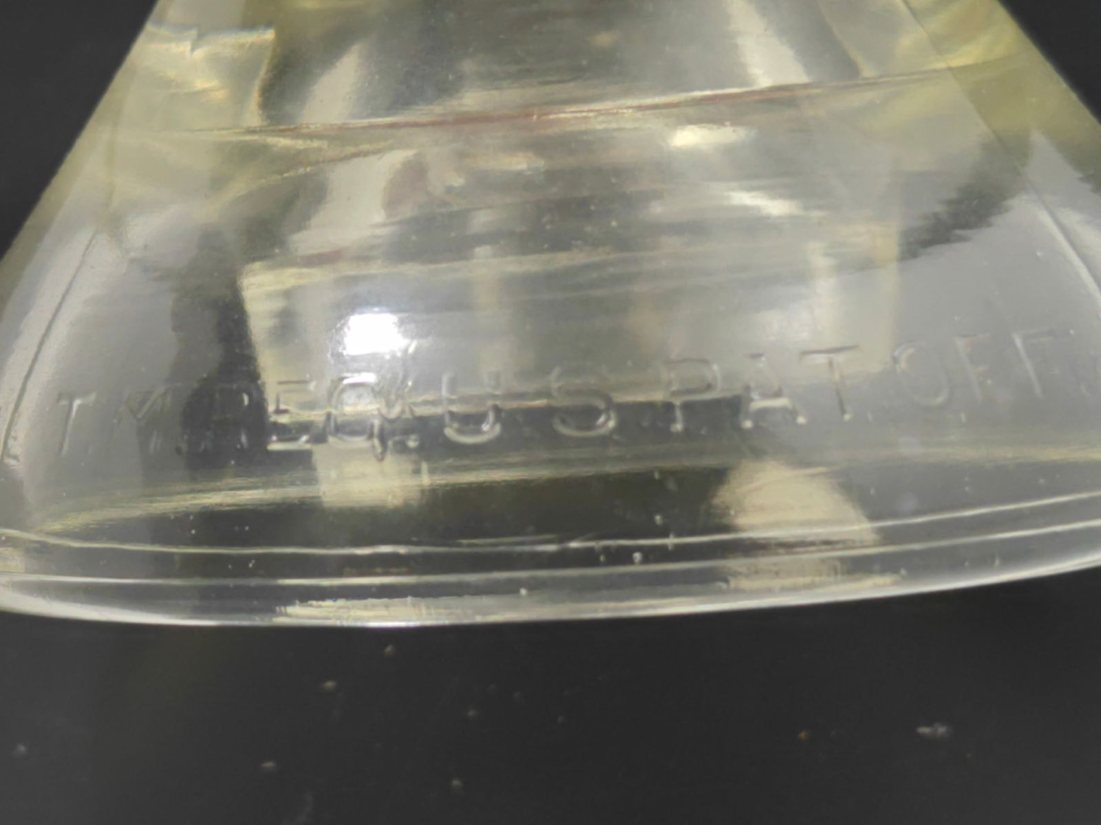 Pyrex Clear Glass Insulator, Large Size - 4