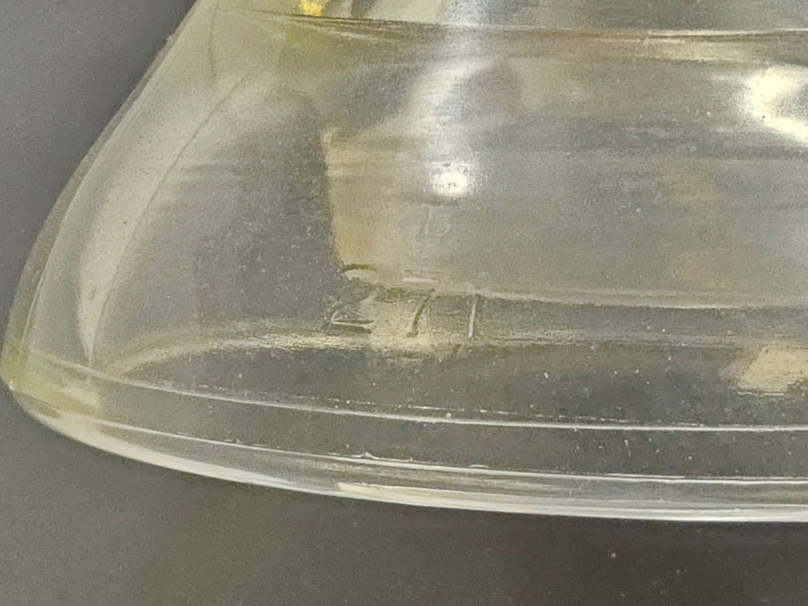 Pyrex Clear Glass Insulator, Large Size - 6