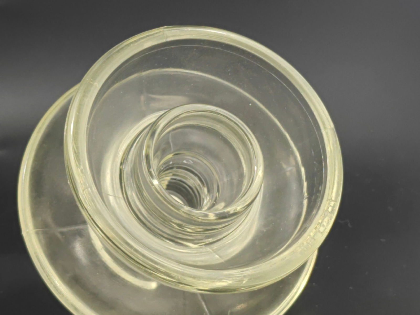 Pyrex Clear Glass Insulator, Large Size - 7