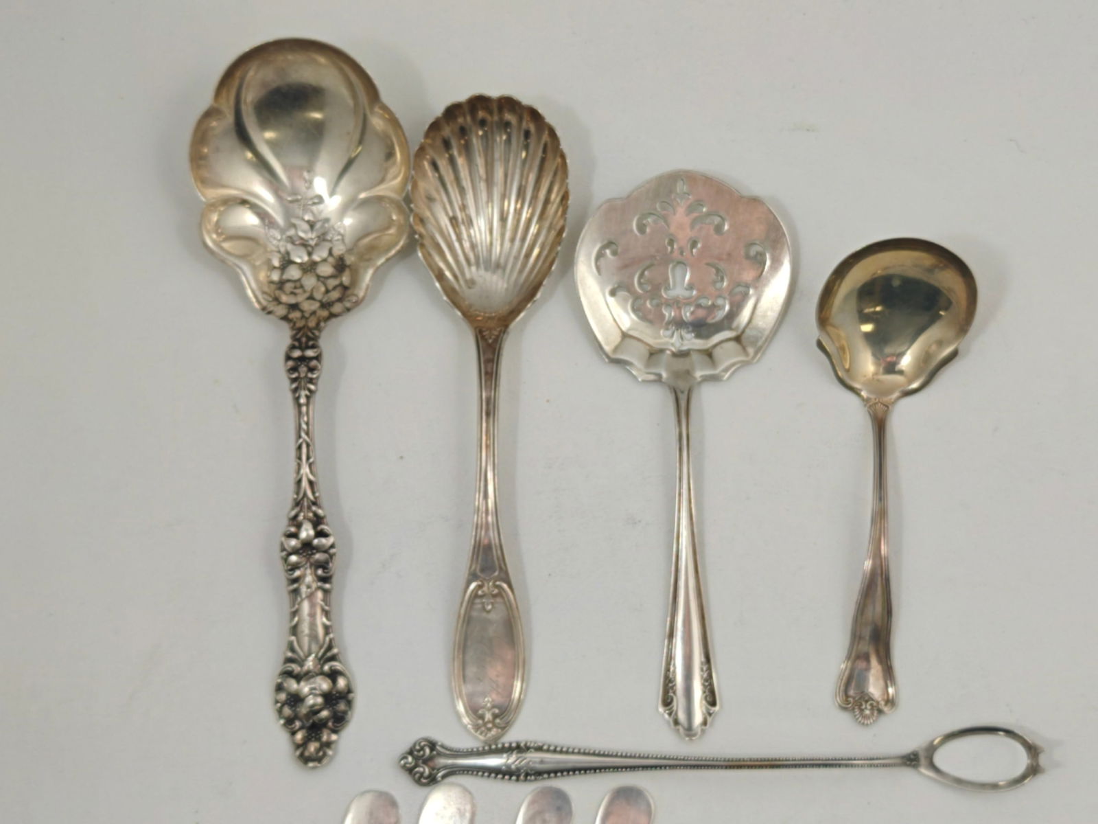 Assorted Sterling Serving and Tableware Group - 2