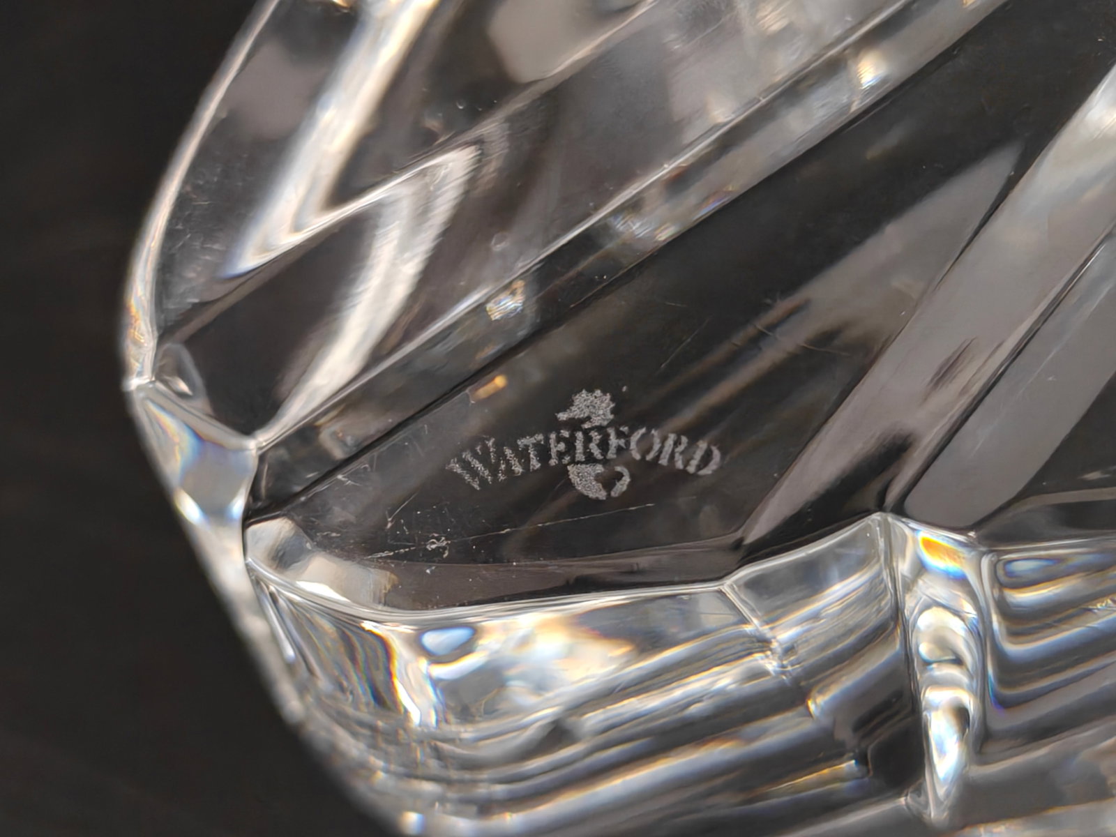 Waterford Crystal Triangular Ashtray - 3