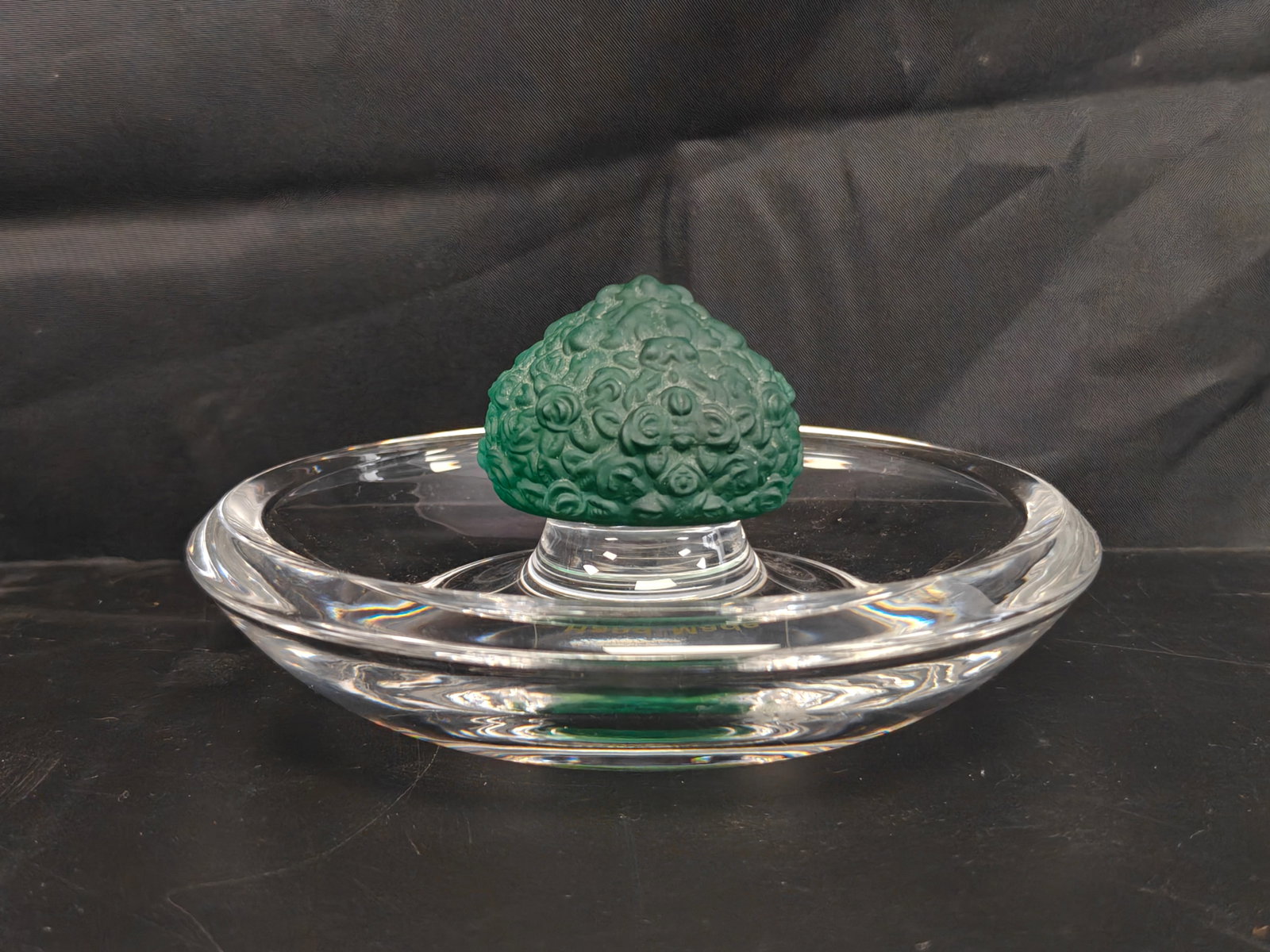 C.I.O. Czech Republic Handcrafted Art Glass Catchall Bowl (1 of 3)