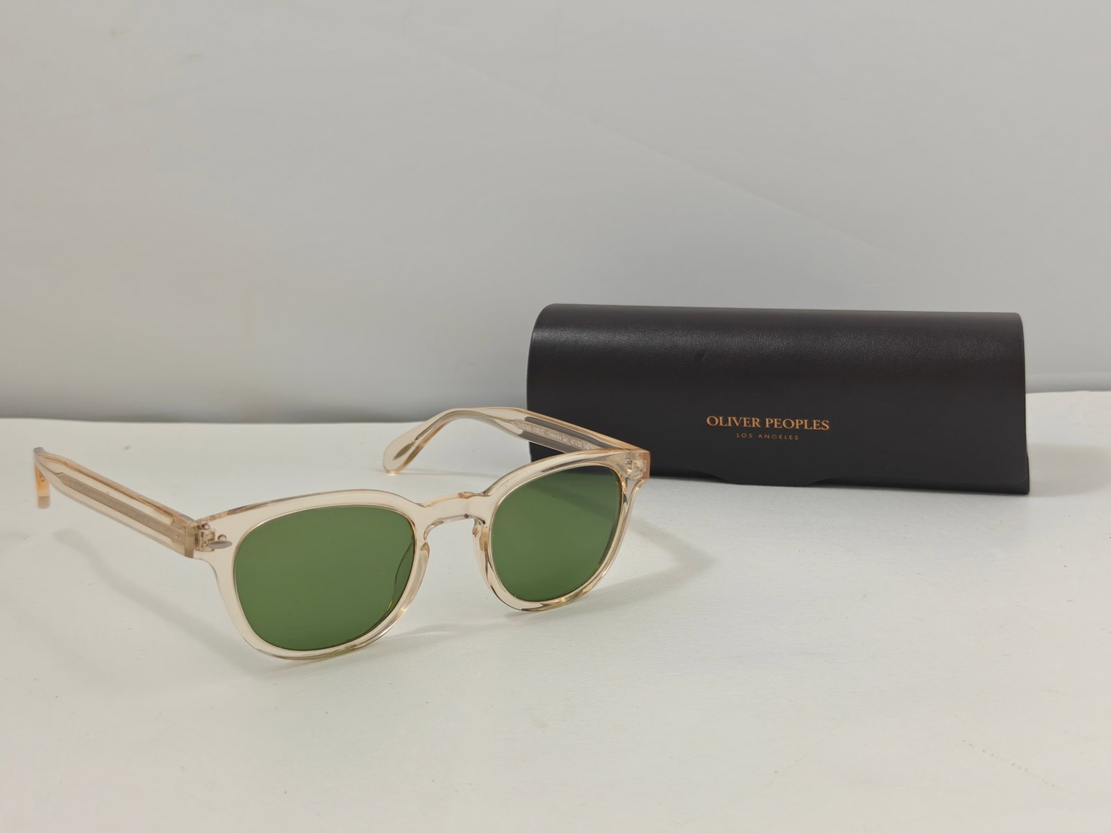 Oliver Peoples Sheldrake OV5036S Buff Sunglasses with Case (1 of 8)