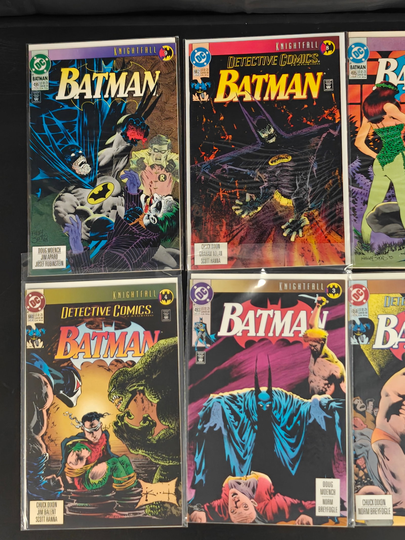 Batman Knightfall Comic Book Collection (9 Issues) - 2