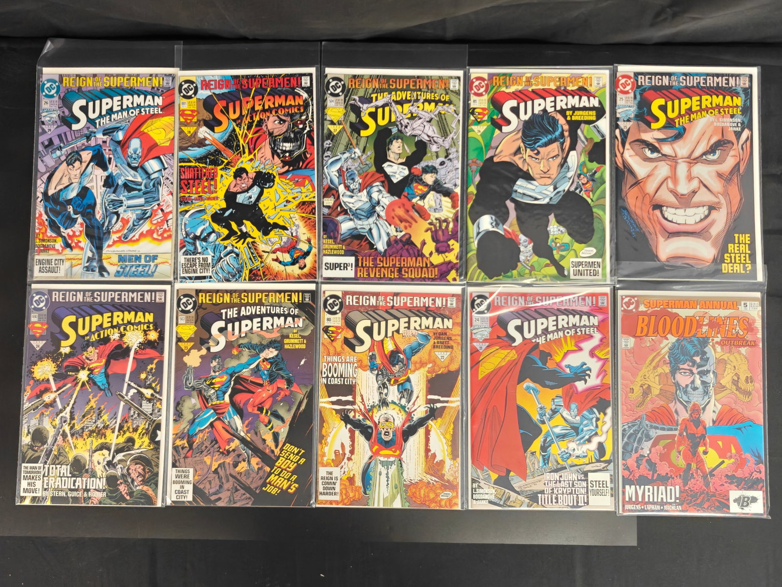 Superman Comic Book Collection (10 Issues) (1 of 8)