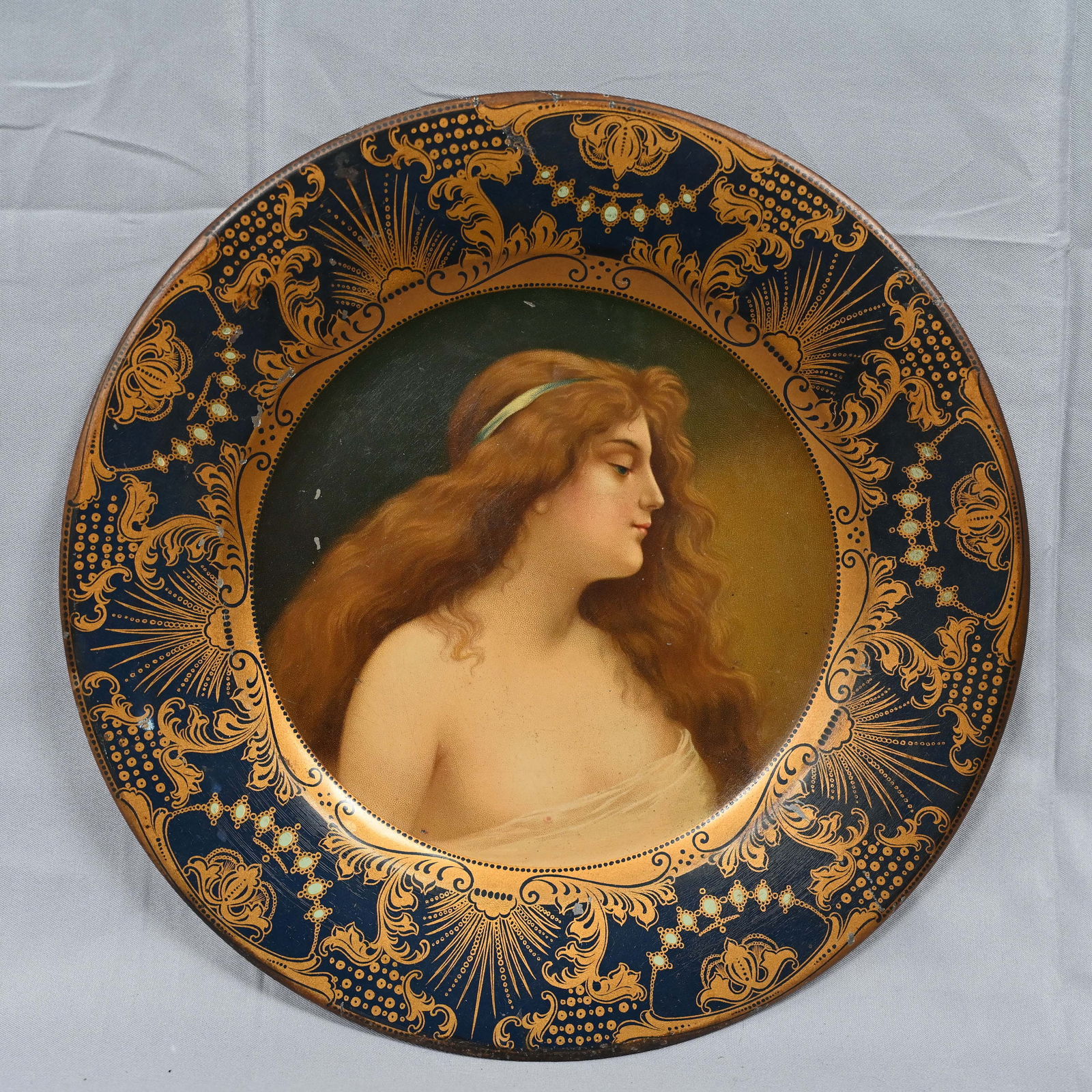 Anheuser Busch Malt Nutrine Advertising Vienna Art Plate (1 of 5)