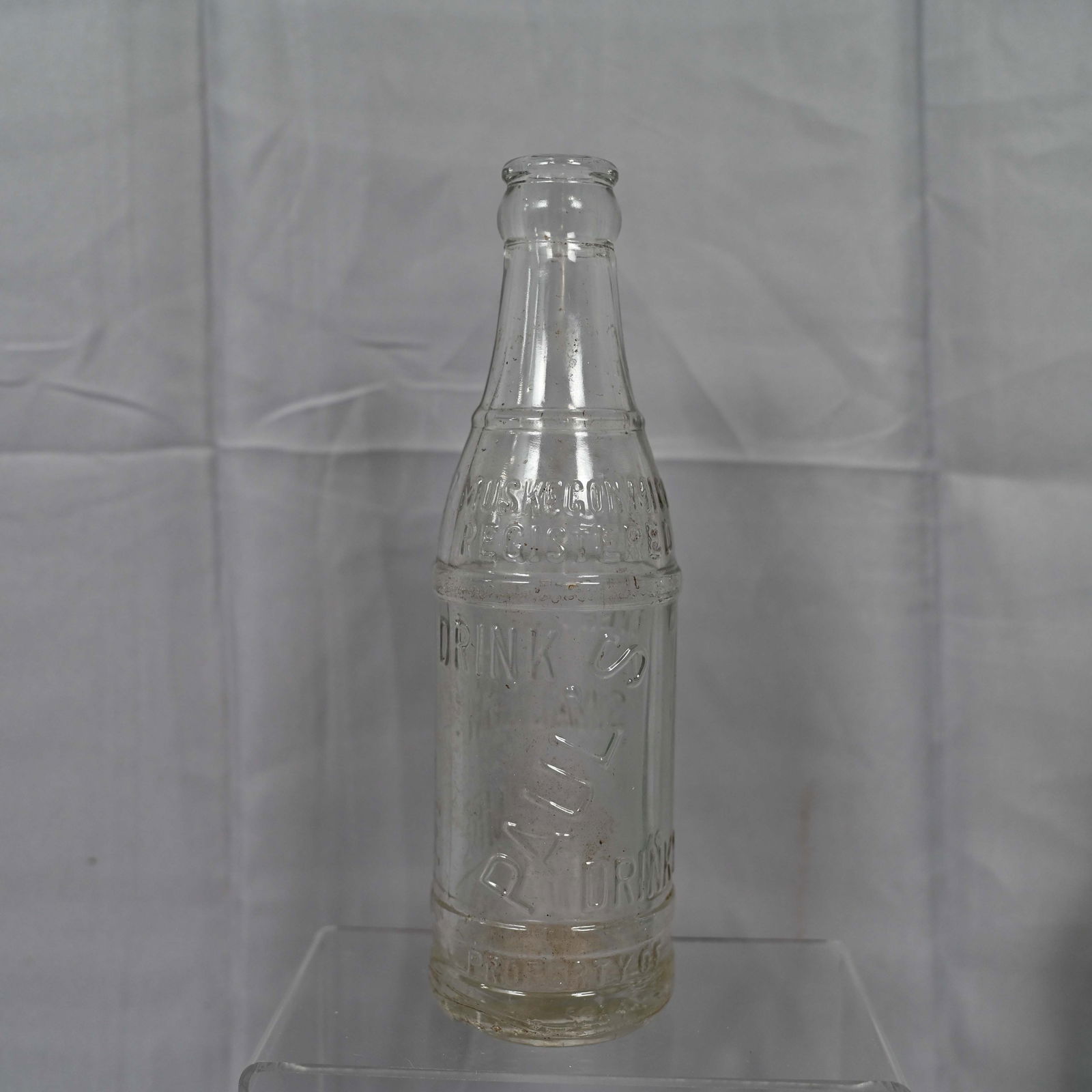 Paul's Drinks Soda Bottle - Coca Cola Connection? (1 of 3)