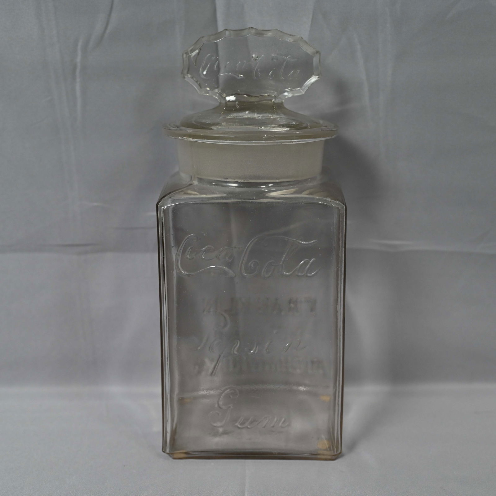 Coca Cola Pepsin Gum Franklin Mfg Co Jar 1905 - 1911 (1 of 11)