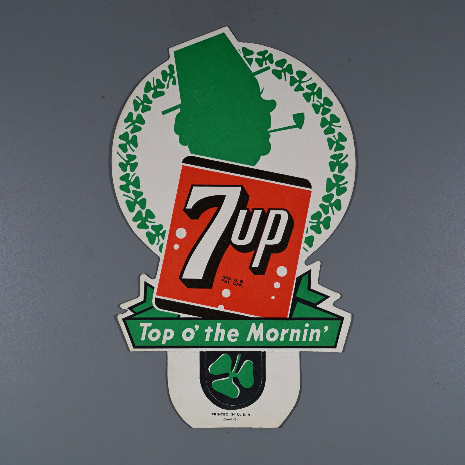 7up Soda Bottle Topper Top o' the Morning (1 of 2)