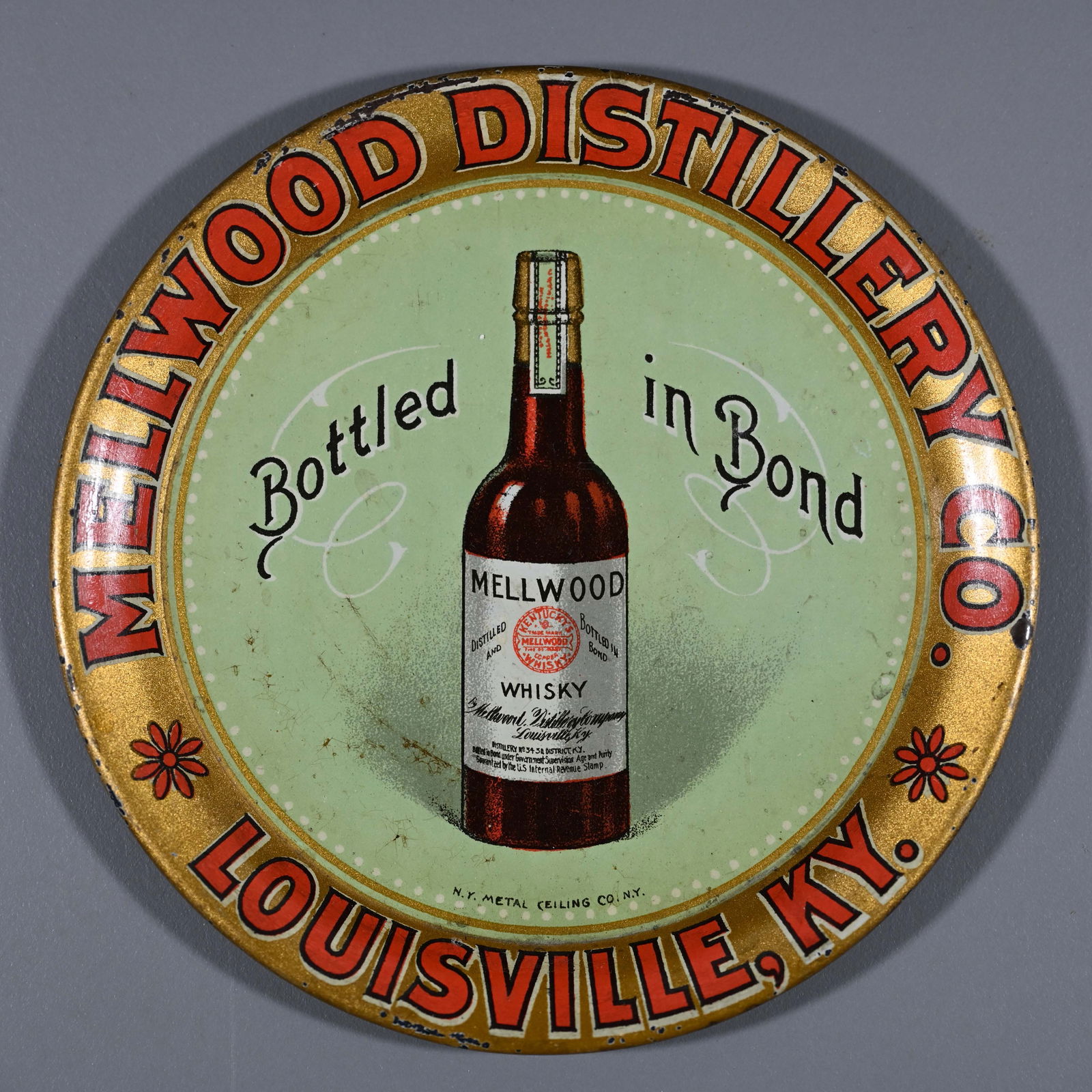 Mellwood Distillery Louisville KY Tip Tray Whiskey (1 of 3)