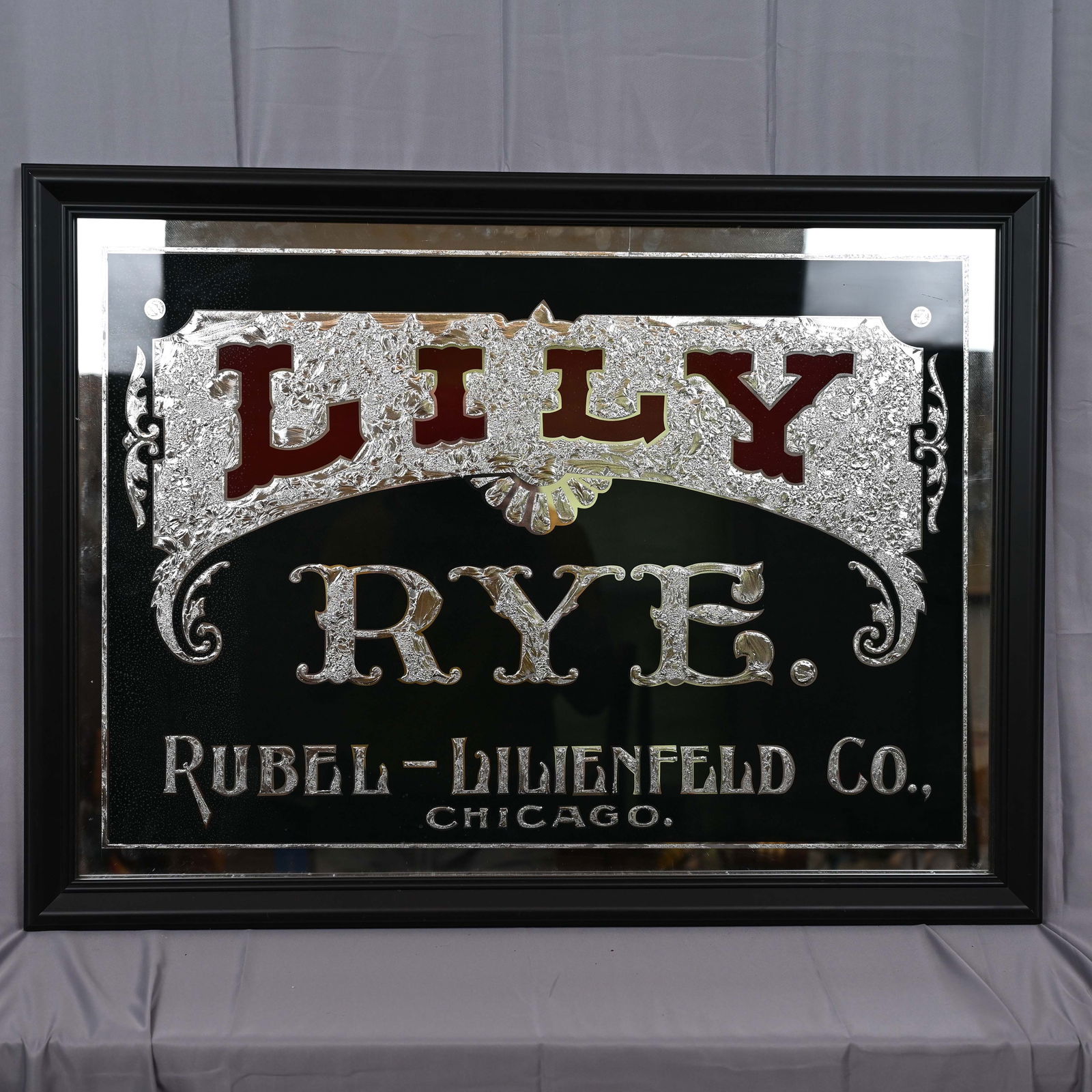 Lily Whiskey Reverse Glass / ROG Sign (1 of 10)