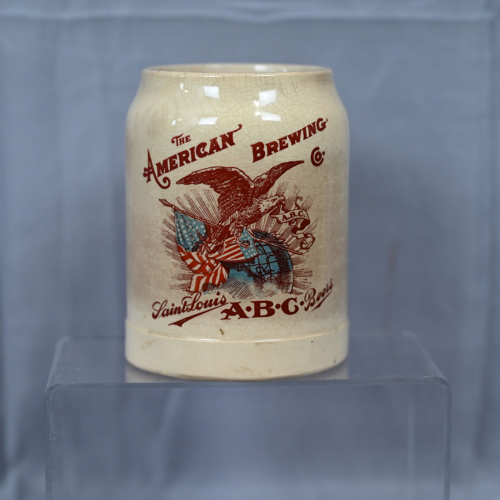 ABC American Brewing Company St. Louis Beer Mug (1 of 8)