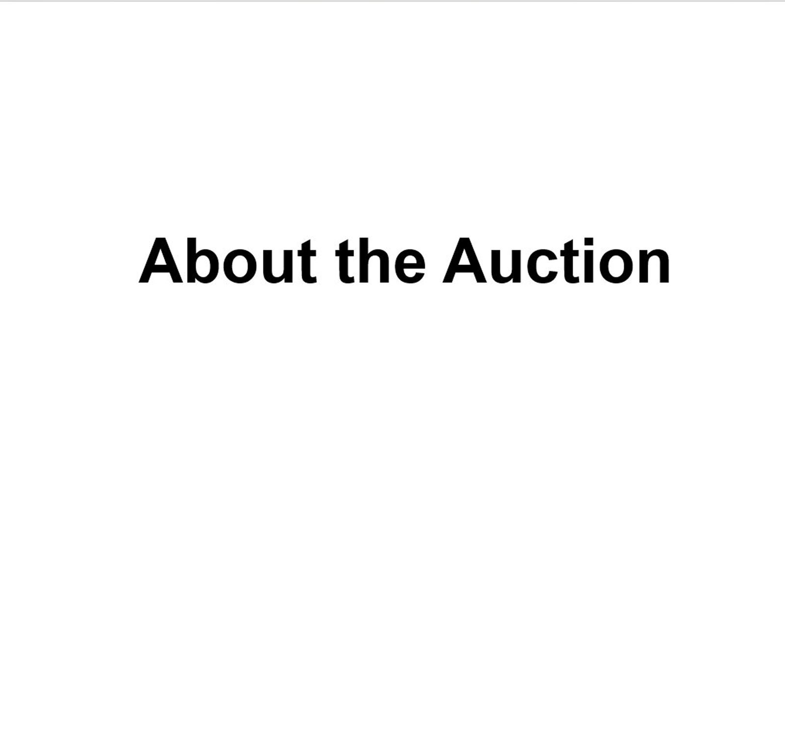 Sale Order - About the Sale (1 of 1)