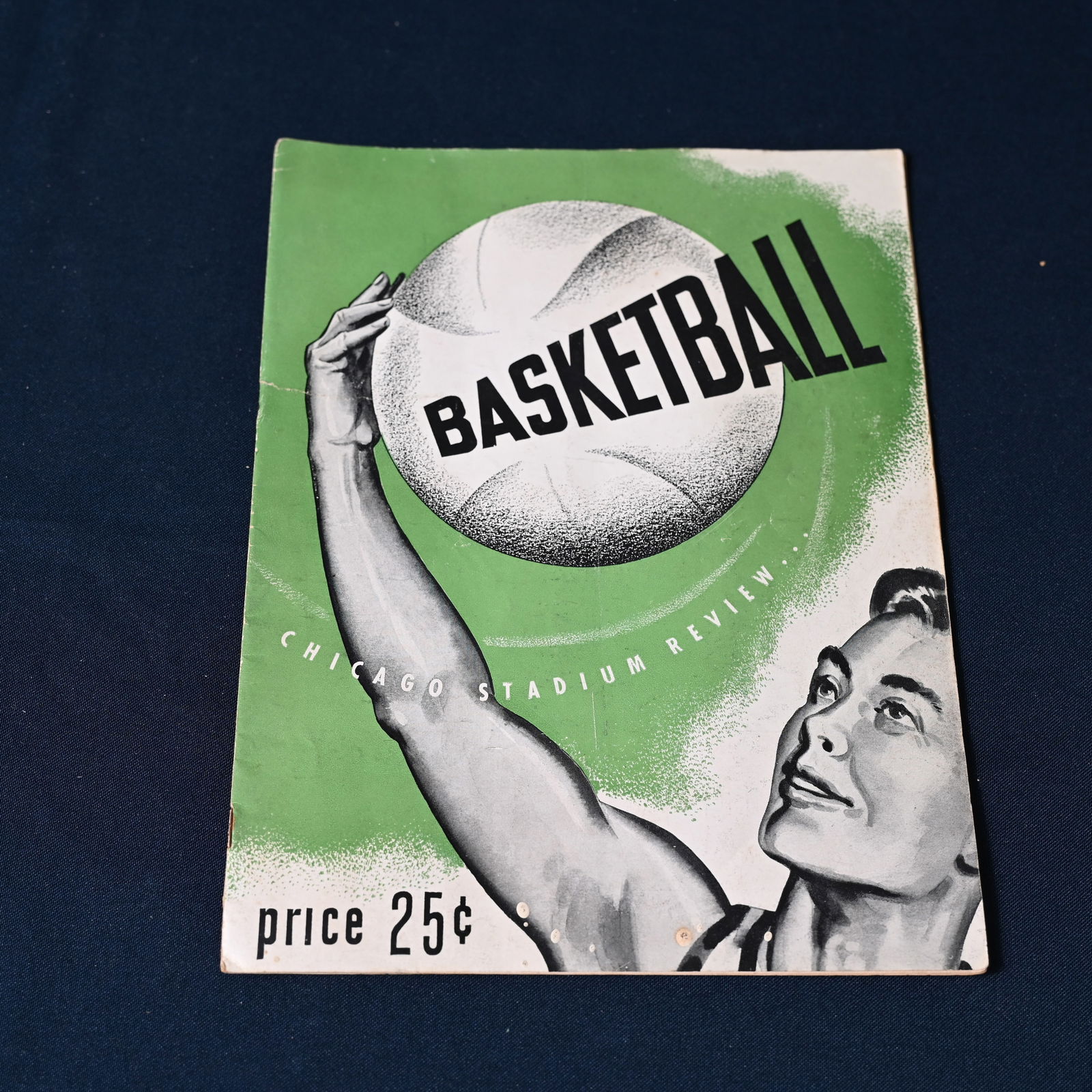Basketball - Chicago Stadium Review 1953 NCAA Eastern Regional: Eastern Regional Tournament of the 1953 basketball championship of the National Collegiate Athletic Association ( NCAA ). Teams rosters for Pennsylvania, Notre Dame, Indiana, De Paul. 24 pages. 