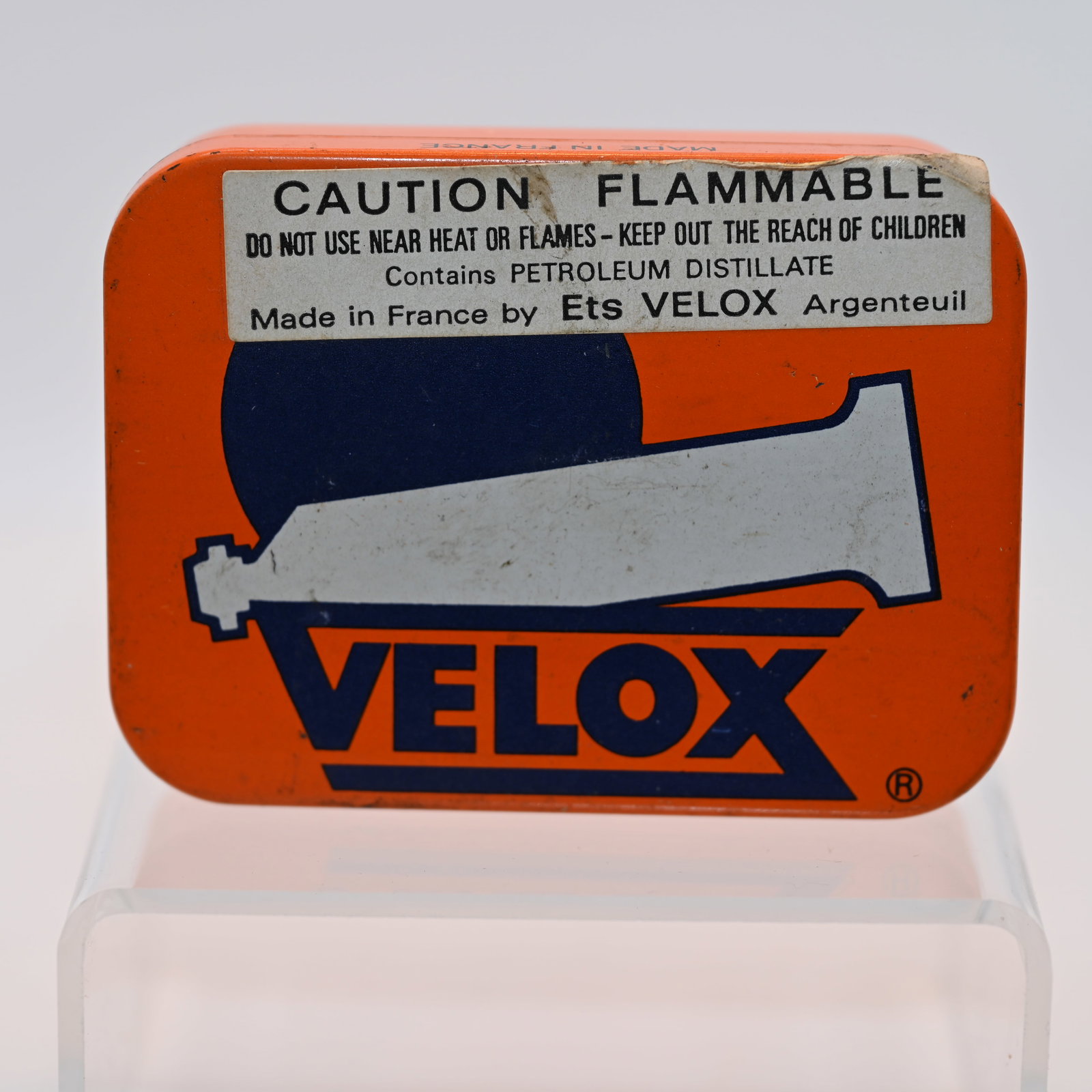 Velox Bicycle Tire Repair Kit: Velox Tubular Tires Repair Kit No 5 - Made in France - Has contents ( directions, cold vulcanizing solution, patches, and a wood applicator ), although we do not kow if it is complete. The tube of