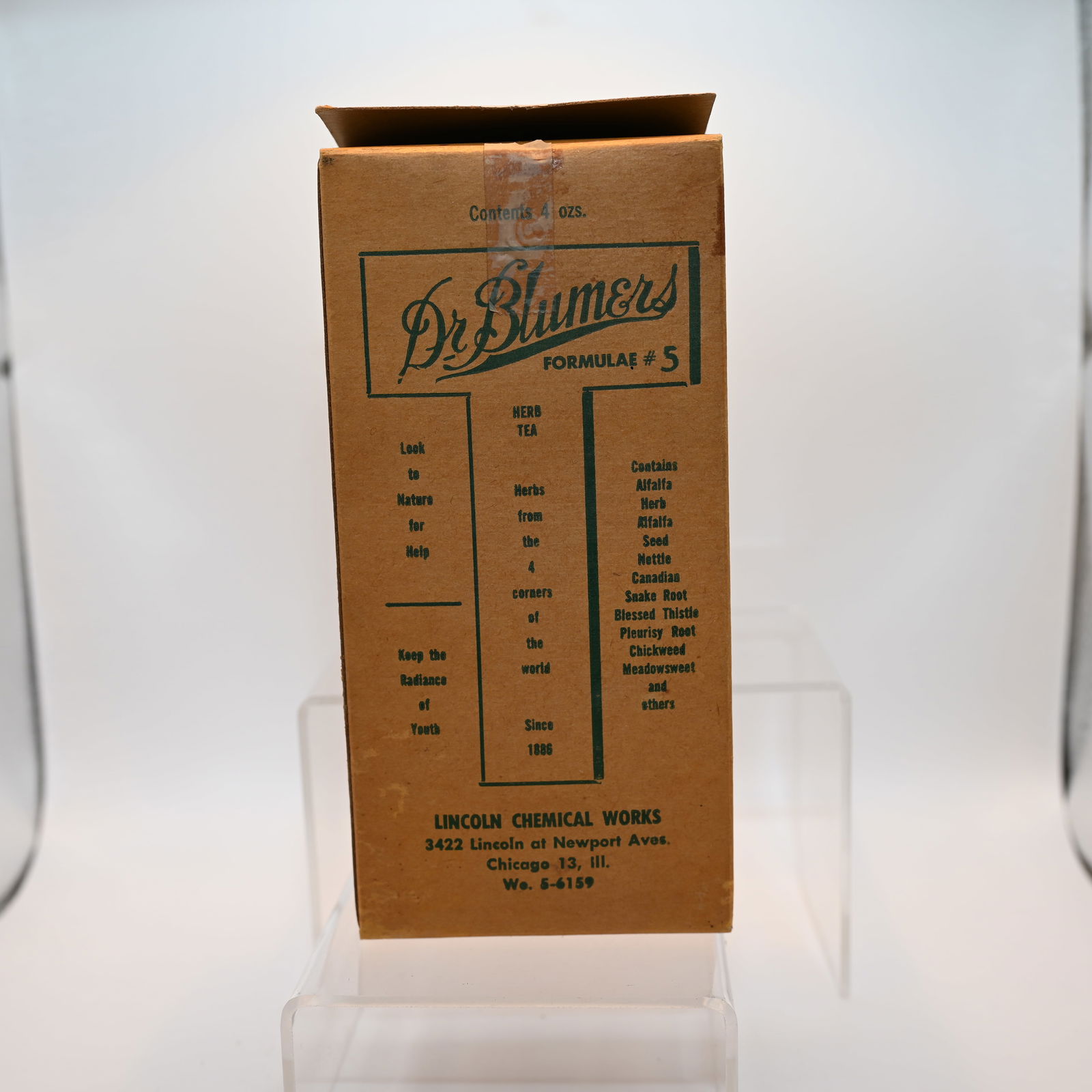 Dr Blumers Formulae # 5 Herb Tea - 2