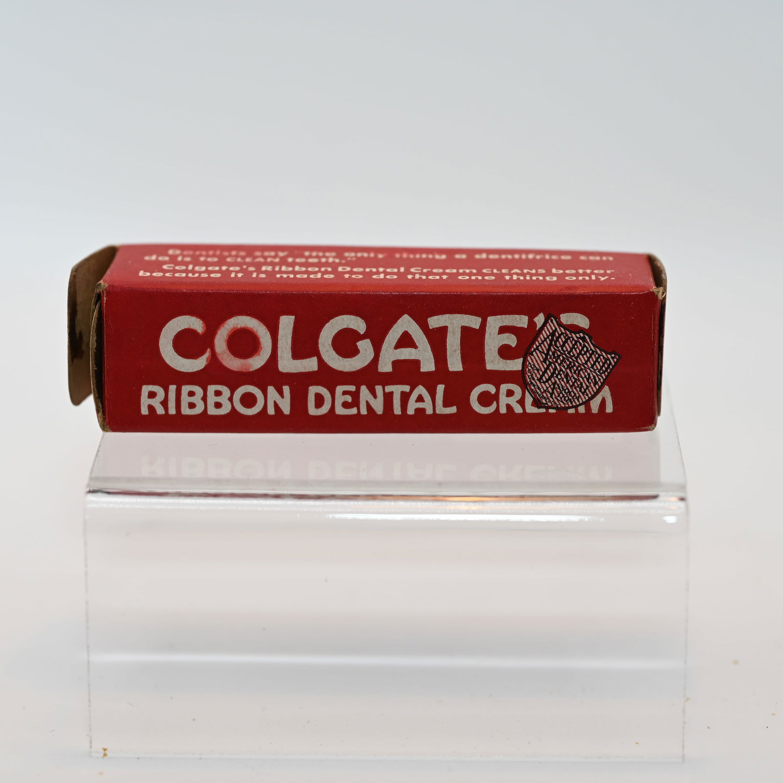 Colgate Ribbon Dental Cream Trial Size: Colgate - Palmolive - Peet Co. Box only