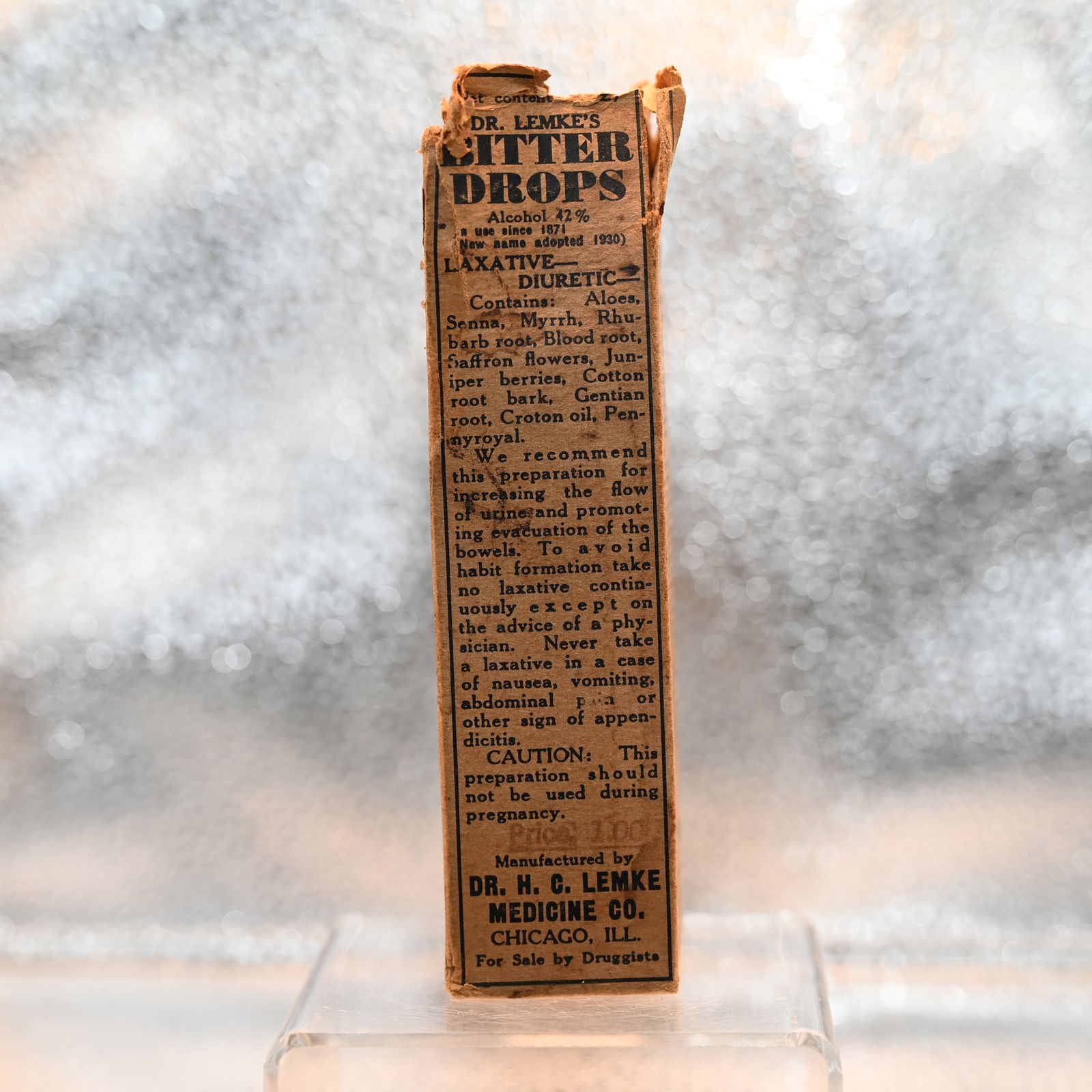 Dr. Lemke s Bitter Drops - Laxative - Diuretic - 6
