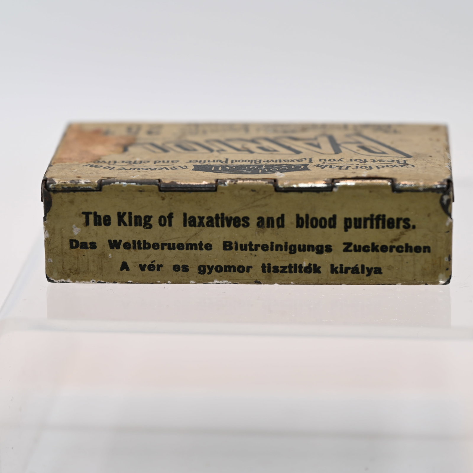 Partol Peppermint Laxative Candy Tin - 3