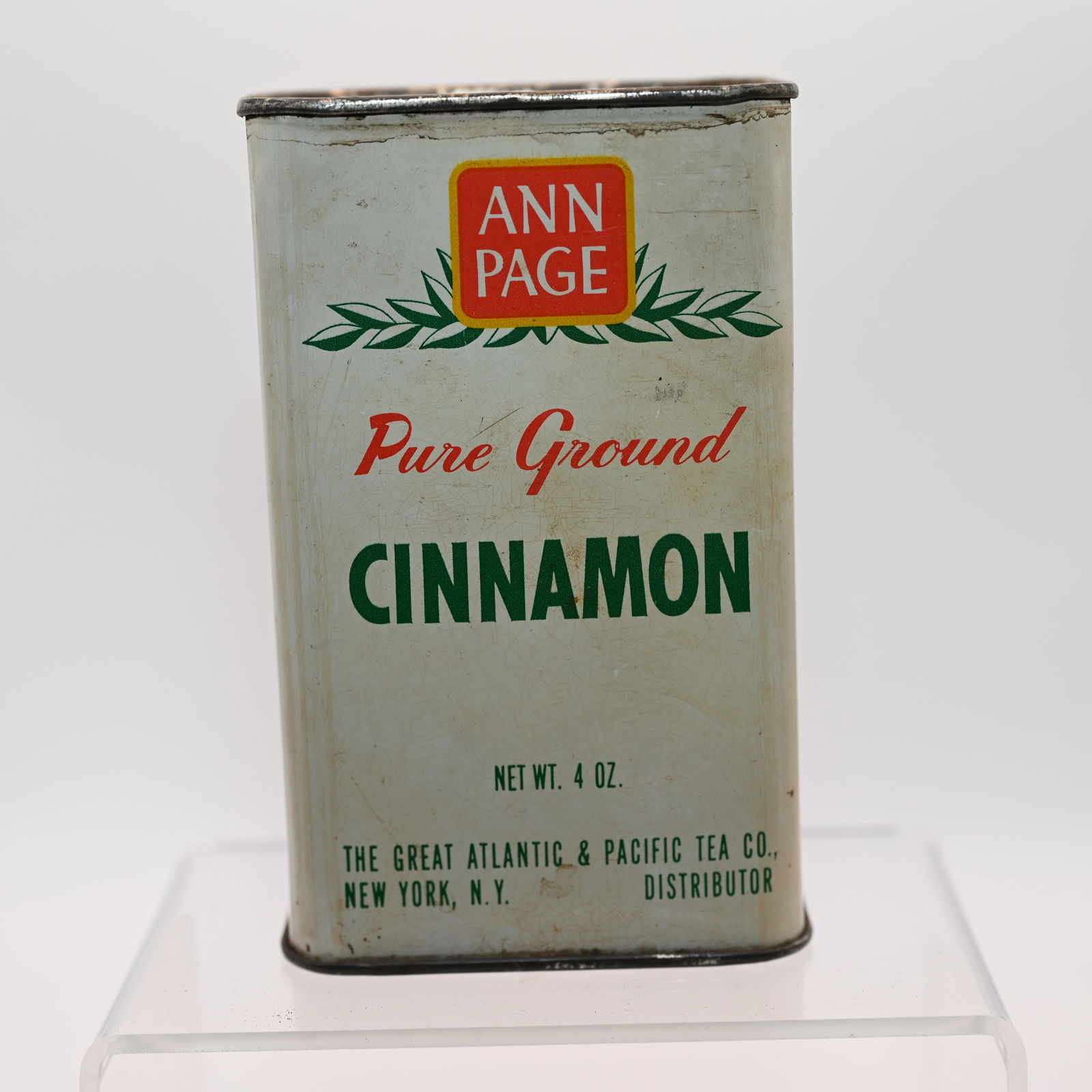 Ann Page Pure Ground Cinnamon: The Great Atlantic & Pacific Tea Co New York - 4 oz