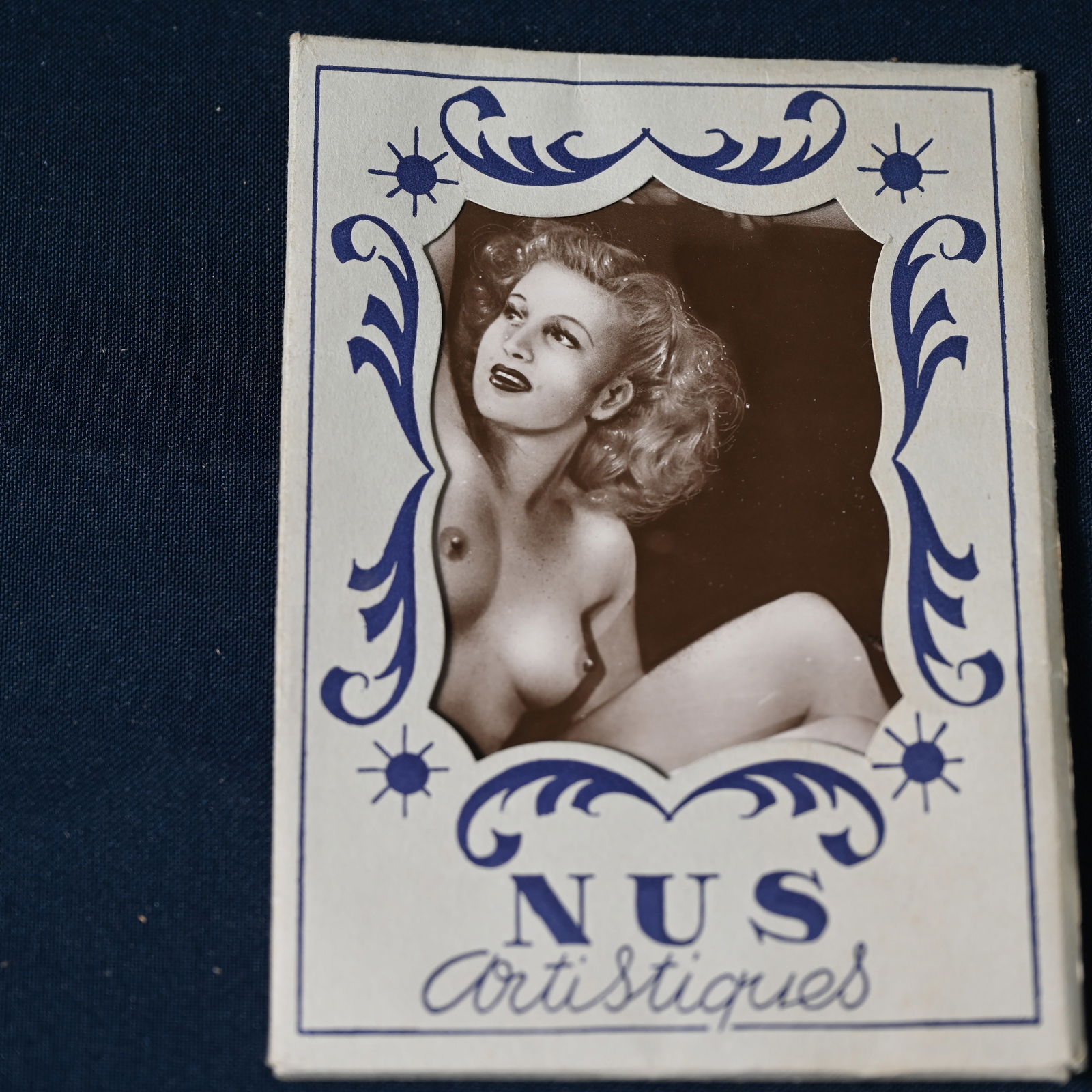 Artistic Nudes - 6 Photos - Editions Chantel Paris: Nus artistiques translates from the French as Artistic Nudes. 6 photos in original folder.